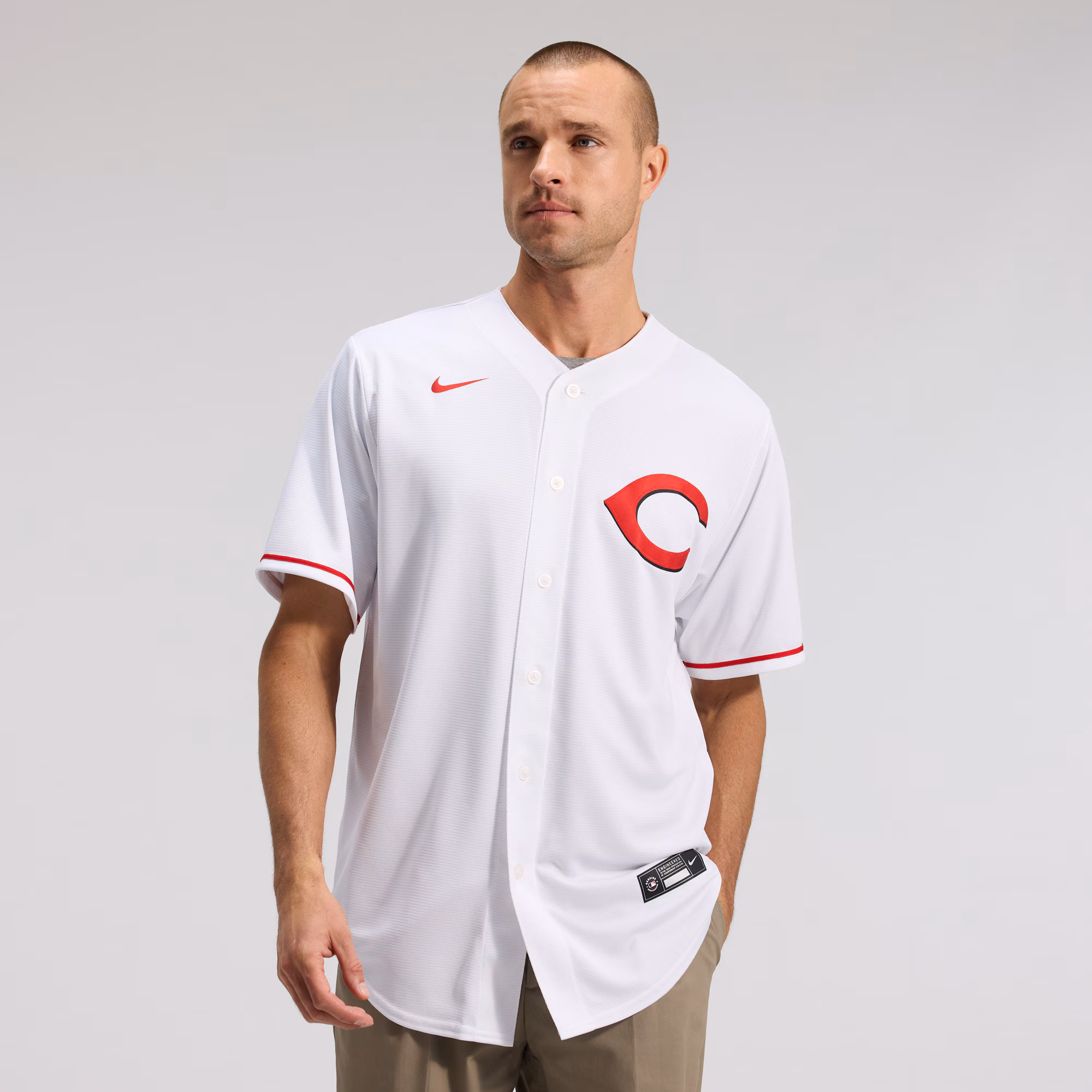 Elly De La Cruz Cincinnati Reds Nike Alternate 2 Replica Jersey - White