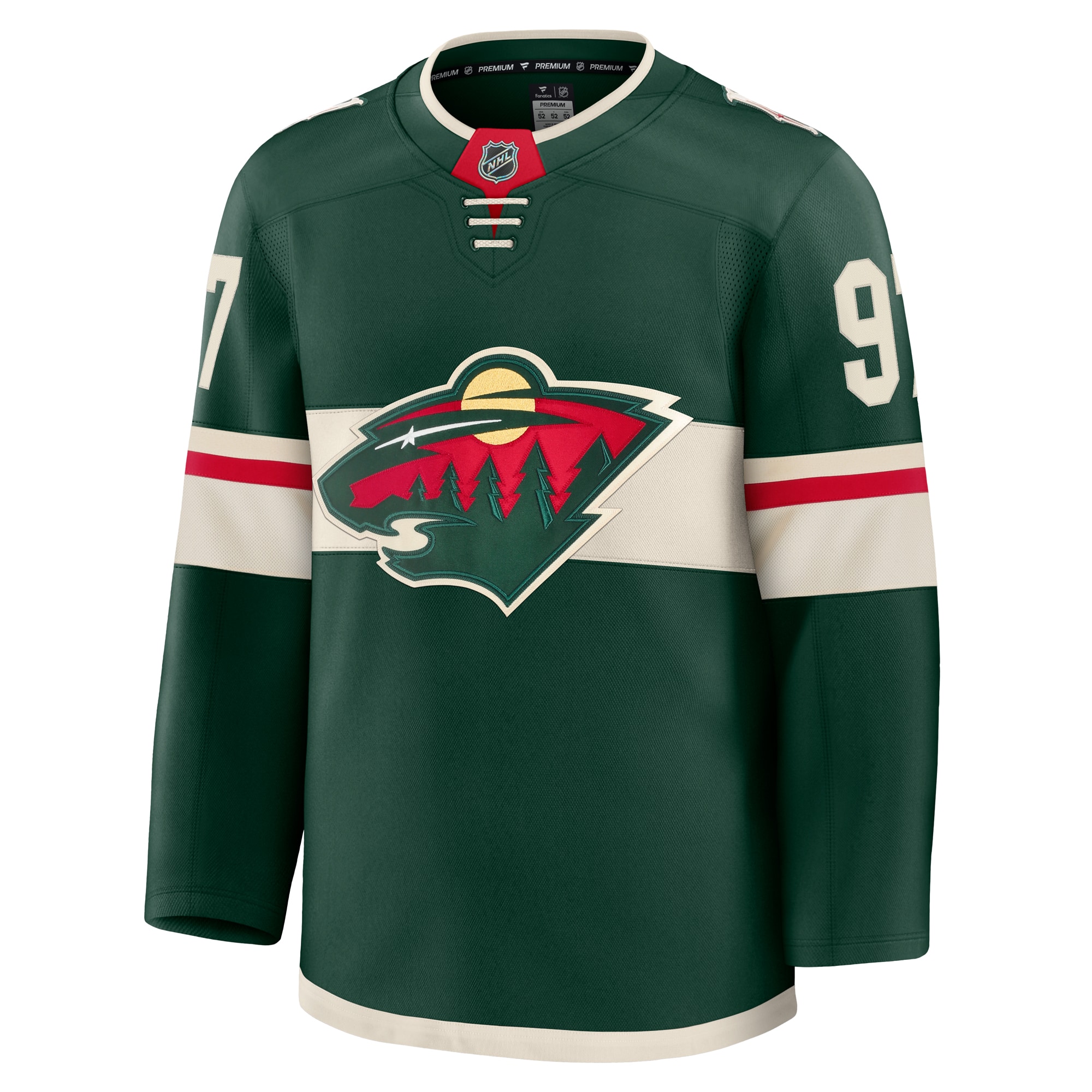 Kirill Kaprizov Minnesota Wild Fanatics Home Premium Jersey - Green