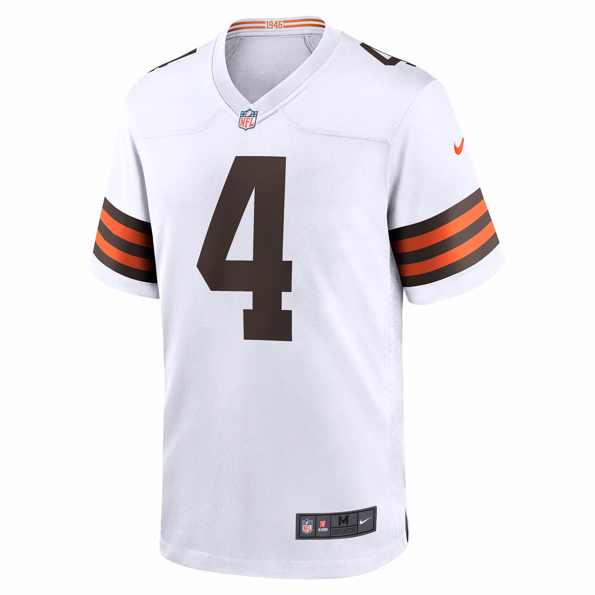 Deshaun Watson Cleveland Browns Nike Game Jersey - White