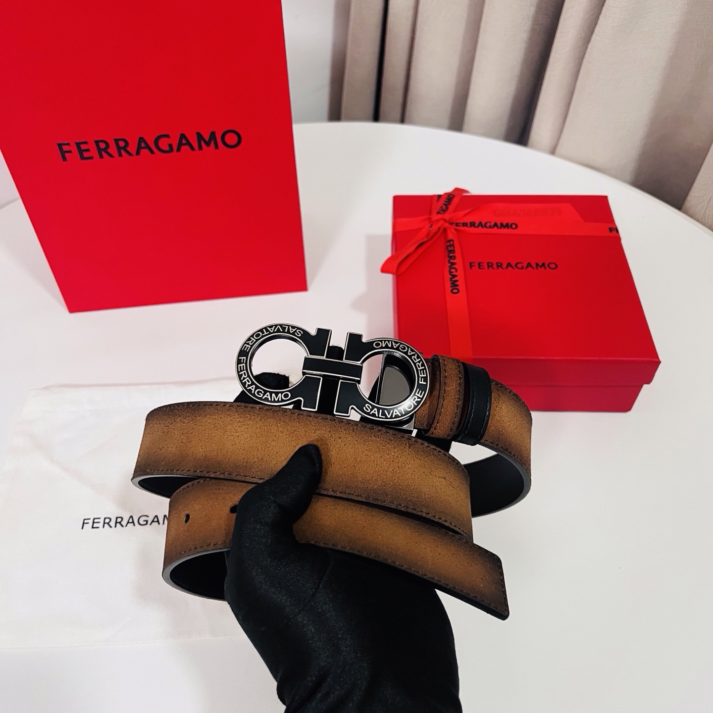 Ferragamo belt-77