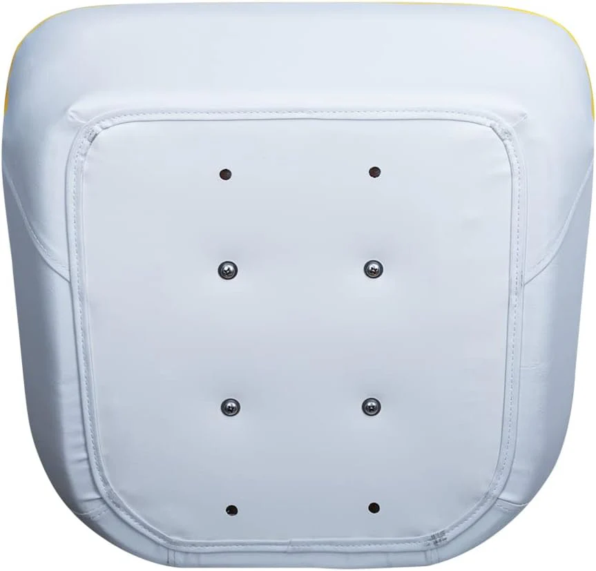Bucket Pontoon Boat Seat (White/Blue)