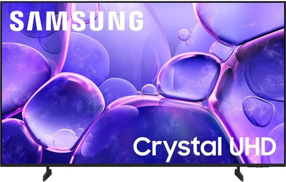Samsung UN50U800KIT1 50 inch Class U8000F Series Crystal 4K UHD Smart TV 2025 HDR Tizen OS with HDMI Cable Streaming B