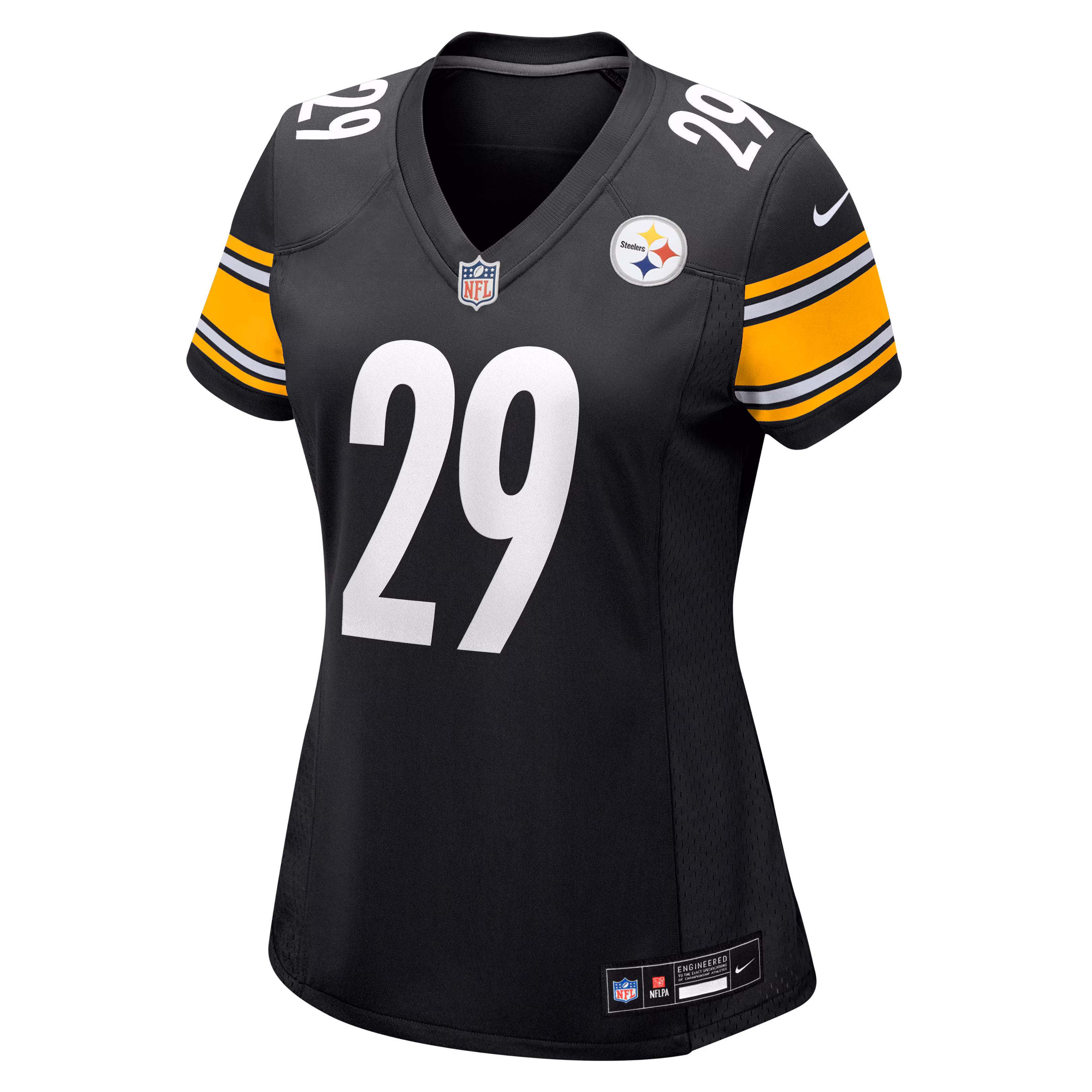 Eli Heidenreich Pittsburgh Steelers Nike Women's Team Game Jersey -  Black