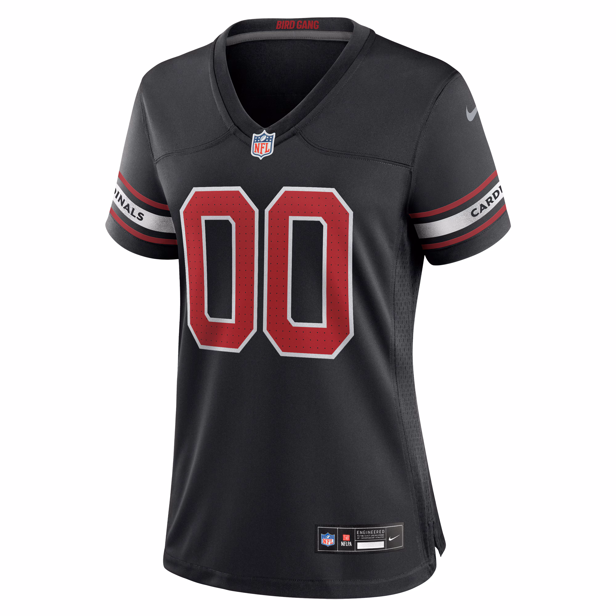 Arizona Cardinals Nike Women's Alternate Custom Game Jersey - Black