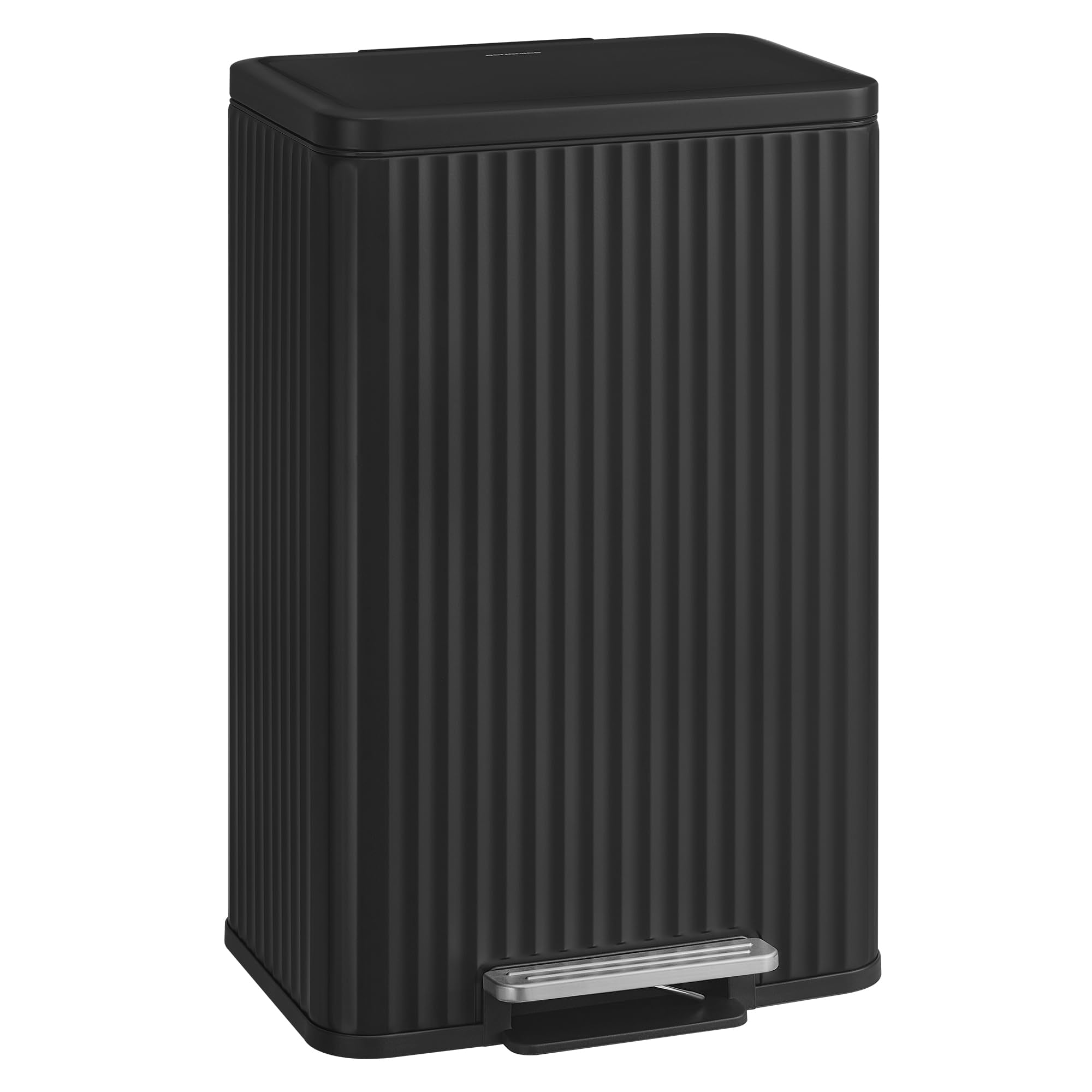 SONGMICS ULTB586BZ01 13 Gallon Stainless Steel Trash Can with Lid