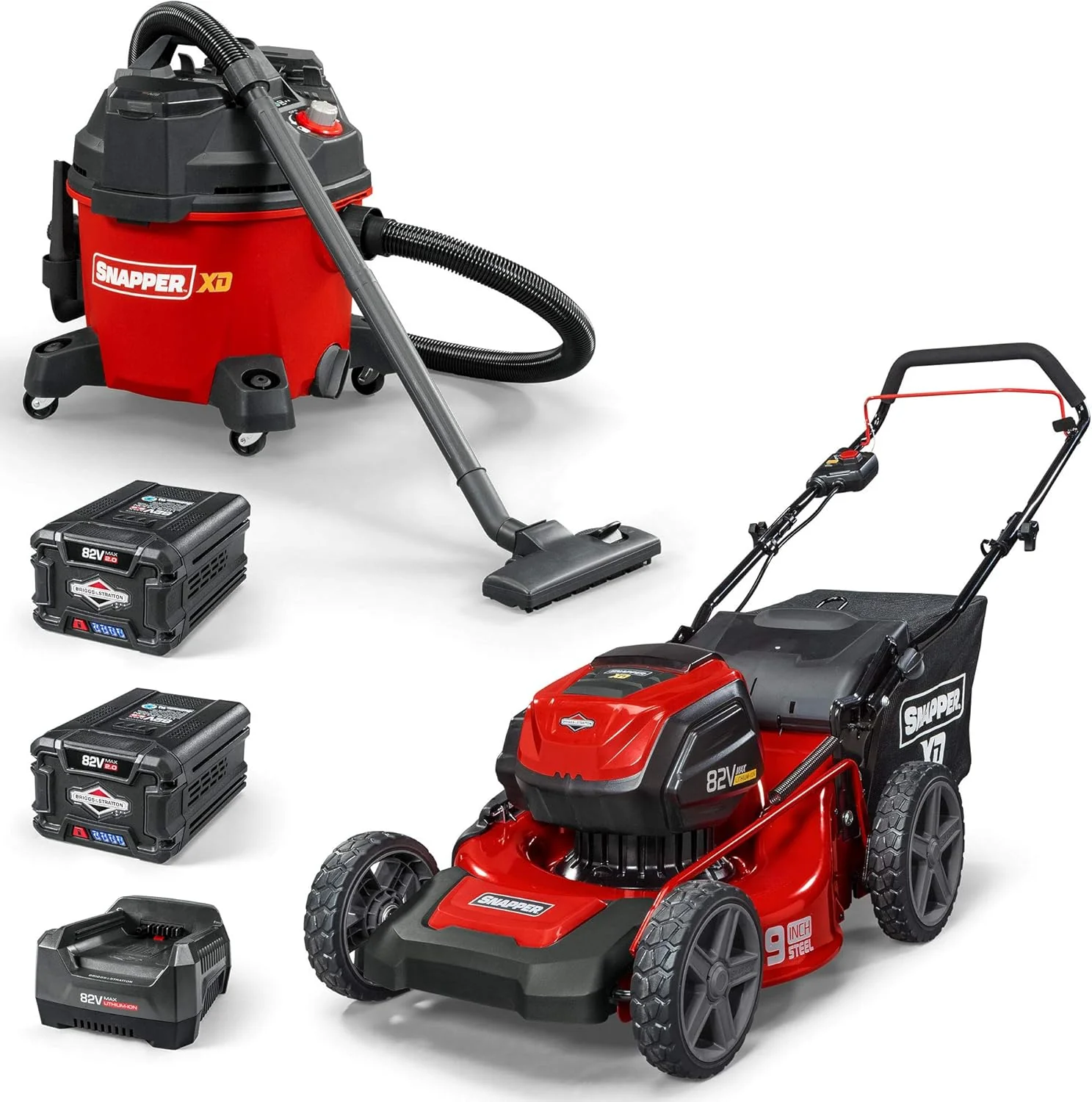 Snapper XD 82V MAX Electric Cordless 21′′ Push Lawn Mower