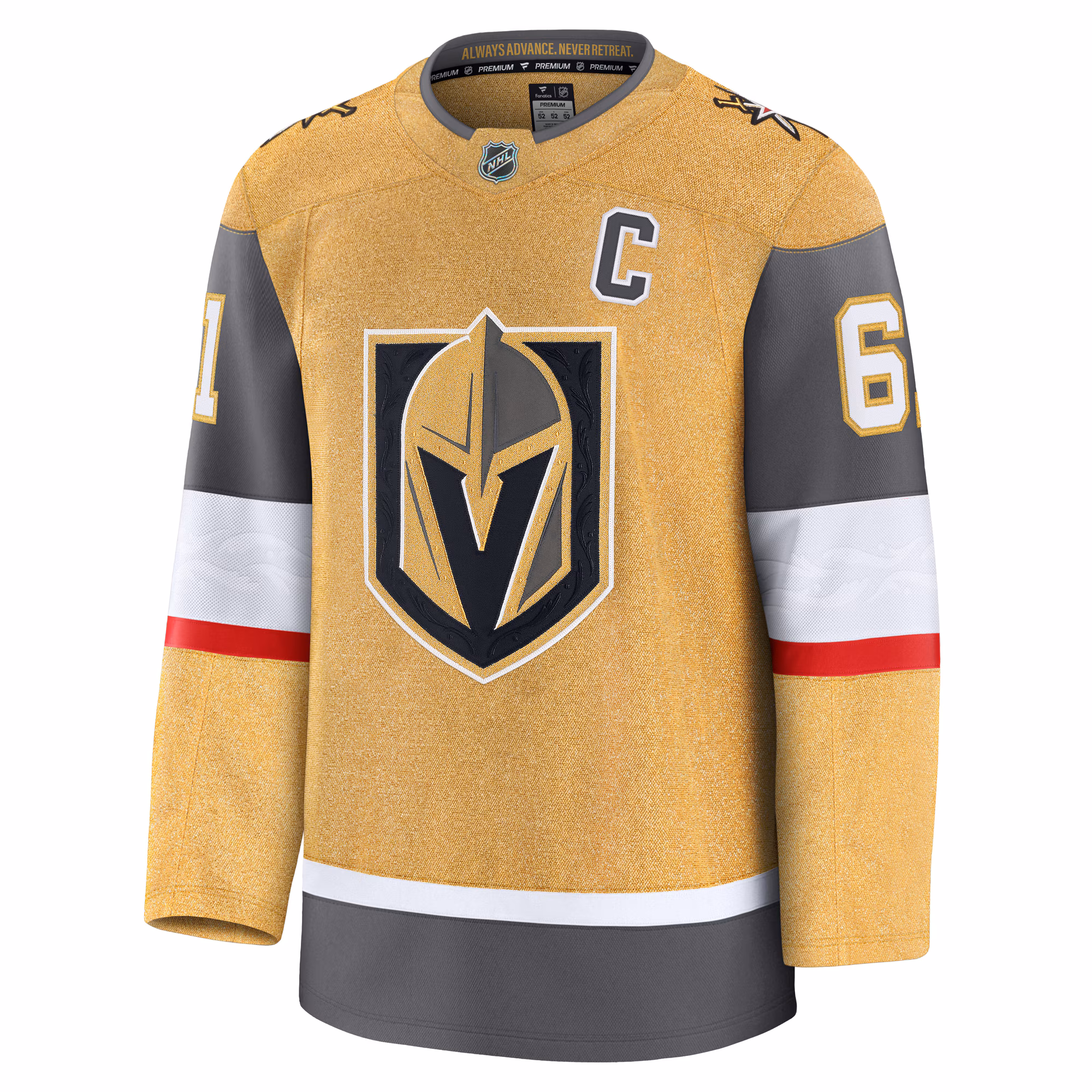 Mark Stone Vegas Golden Knights Fanatics Home Premium Jersey - Gold