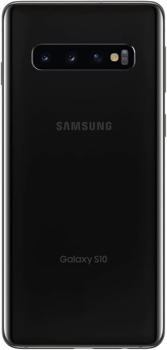 Samsung Galaxy S10, 128GB + 6GB RAM, Prism Black - Unlocked (Renewed) | 6.1