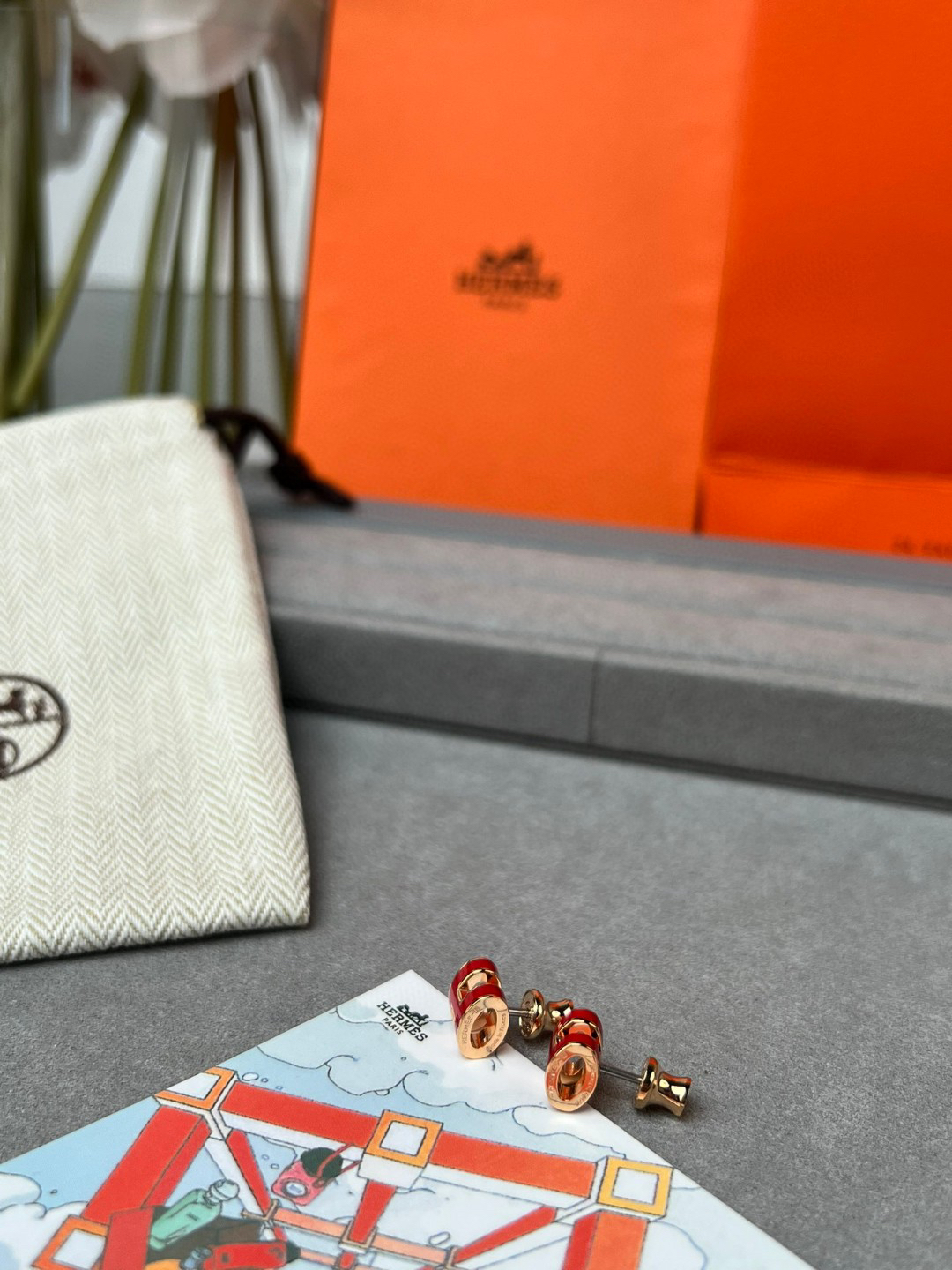 Hermes earrings-24