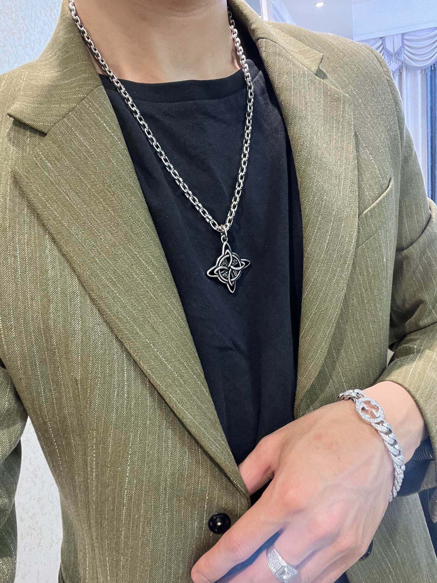 Balenciaga necklace-22