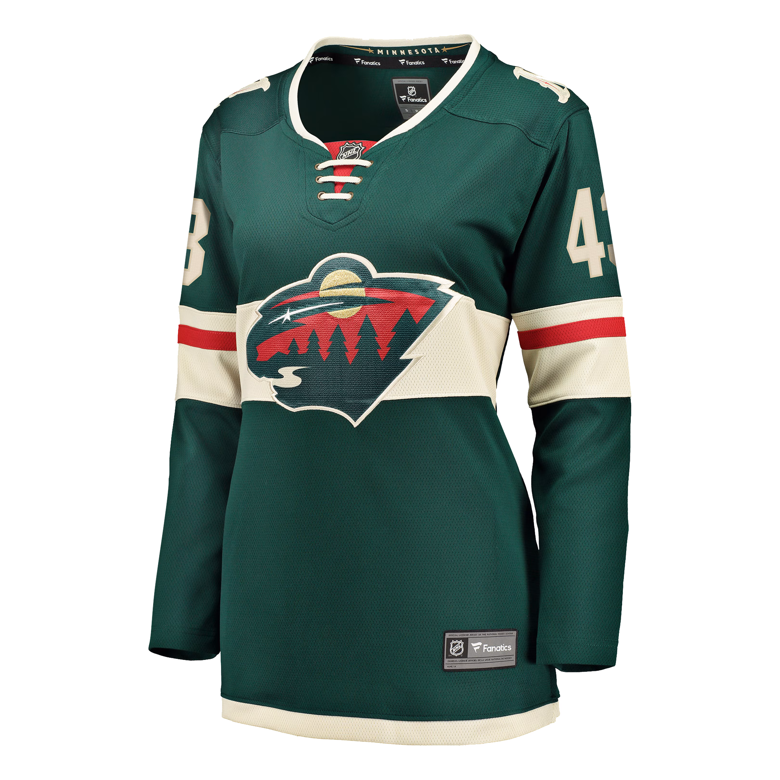 Quinn Hughes Minnesota Wild Fanatics Women's Home Breakaway Jersey - Green