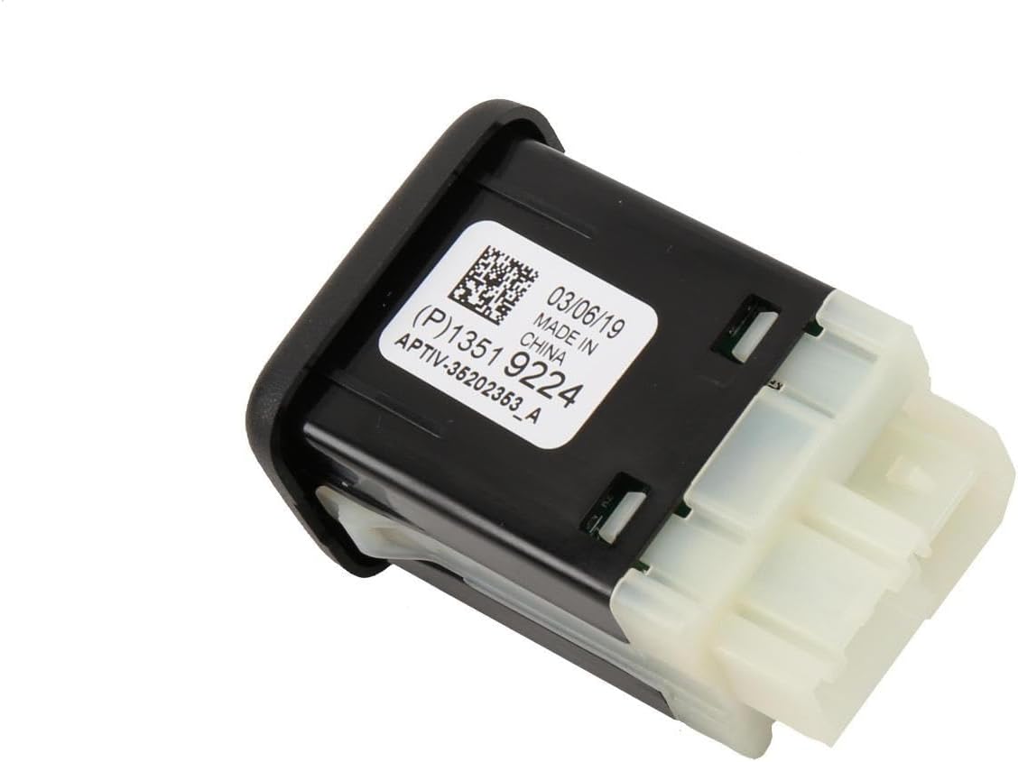 GM Genuine Parts 13519224 Jet Black Audio Player and USB Receptacle