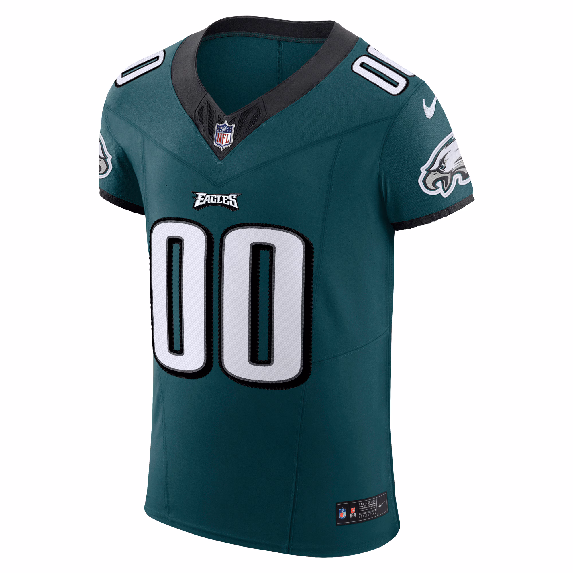 Philadelphia Eagles Nike Vapor F.U.S.E. Elite Custom Jersey - Midnight Green
