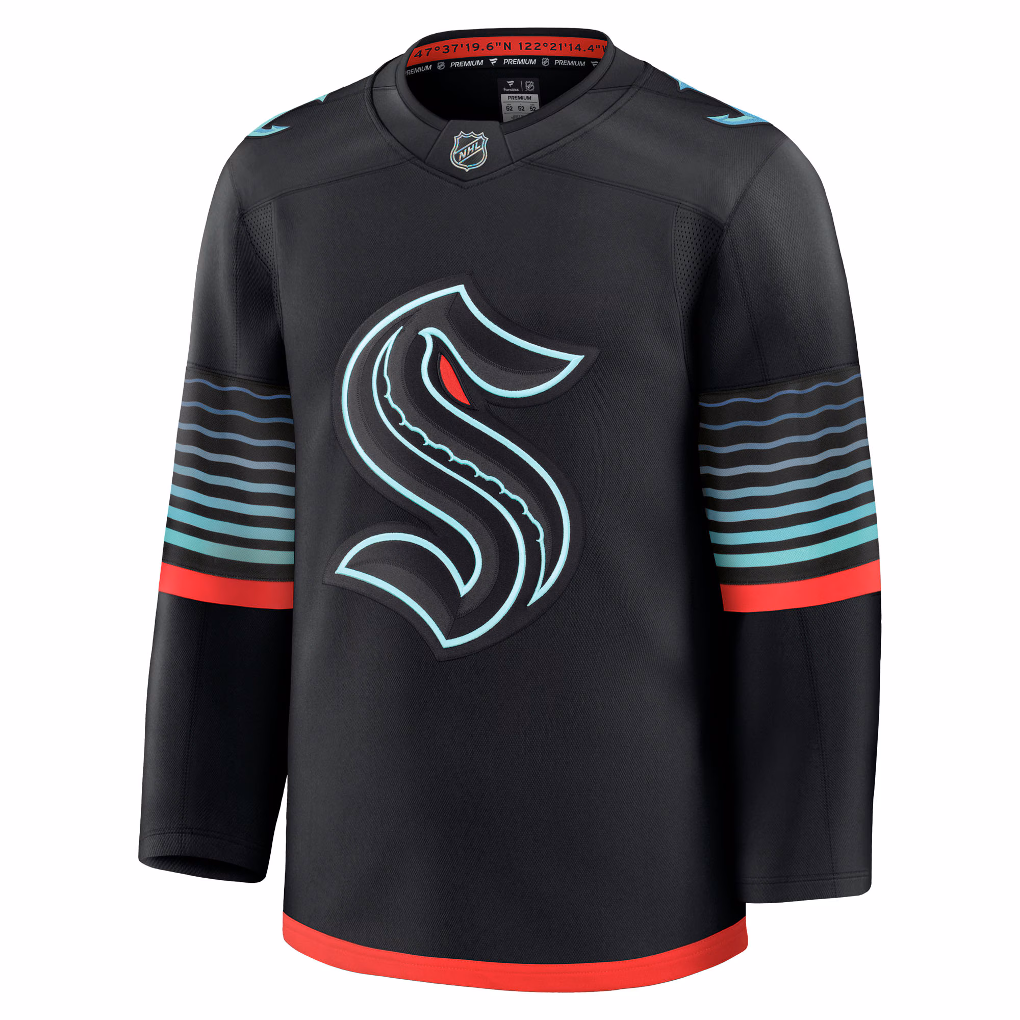 Seattle Kraken Fanatics Alternate Premium Jersey - Black