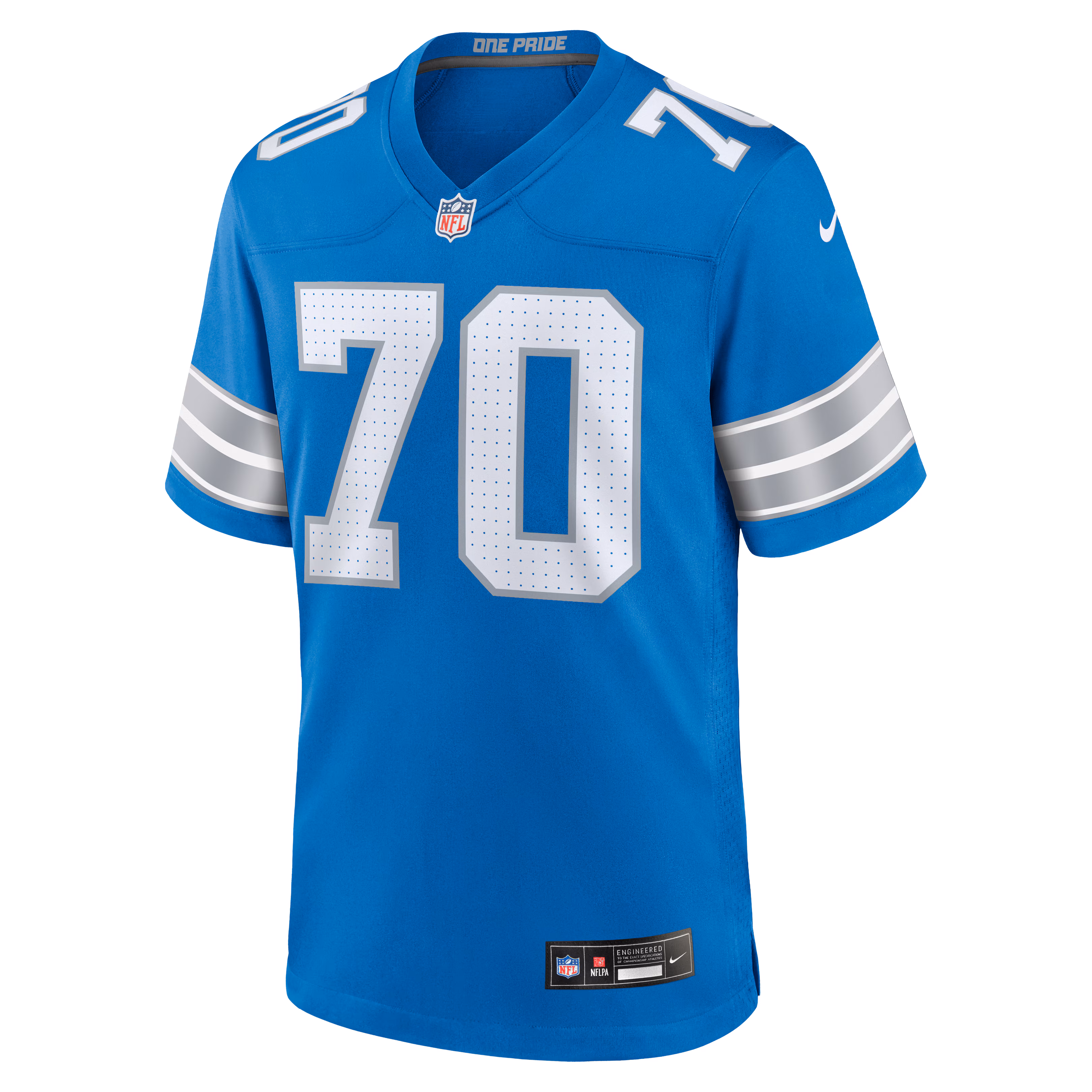 Juice Scruggs Detroit Lions Nike Team Game Jersey -  Blue