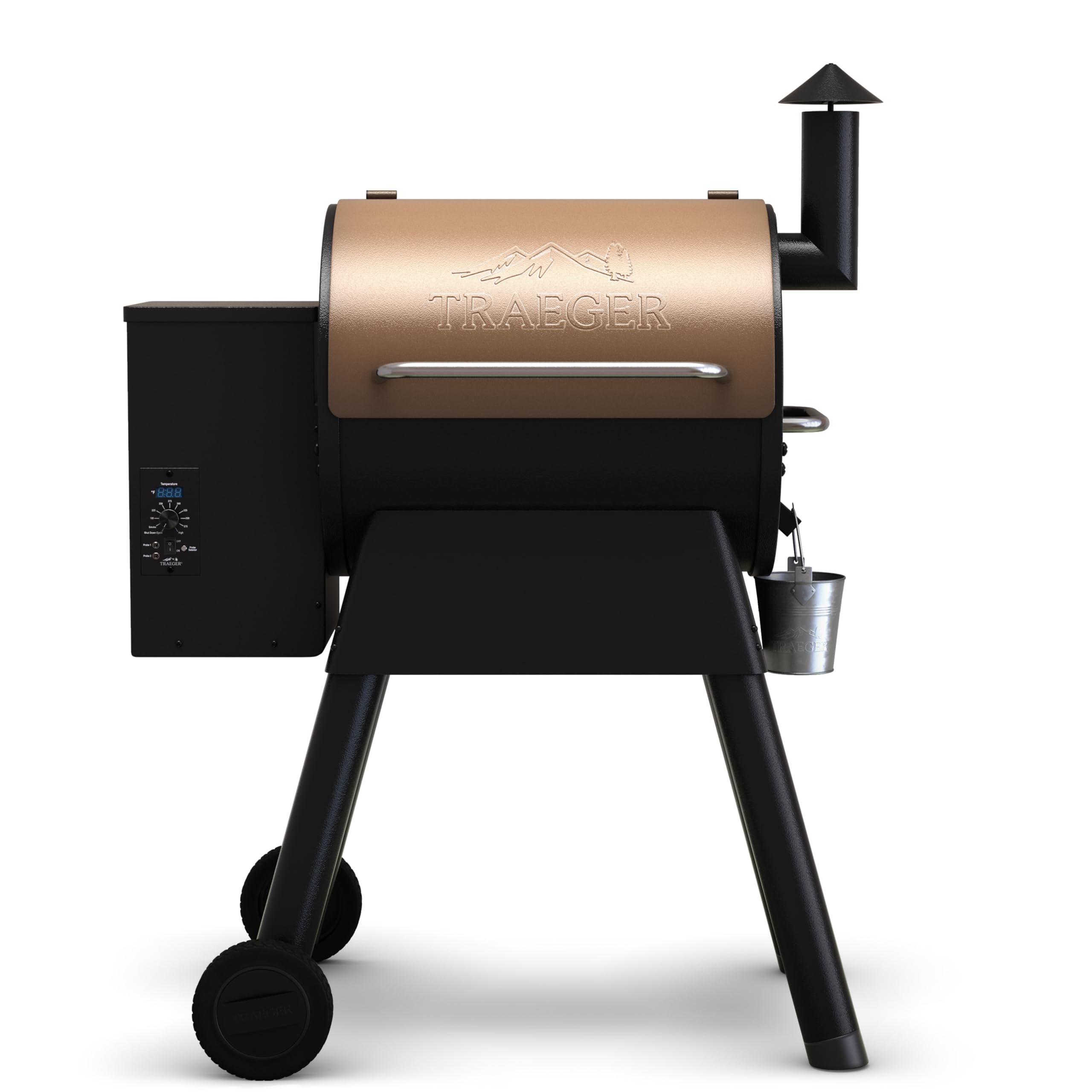 TRAEGER Grills Pro 22 Pellet Grill & Smoker Combo 6-in-1