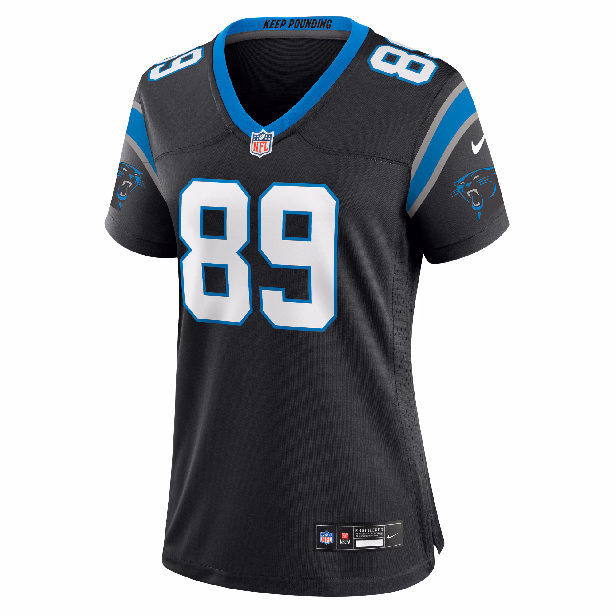 Steve Smith Sr. Carolina Panthers Nike Women's Retired Player Game Jersey - Black