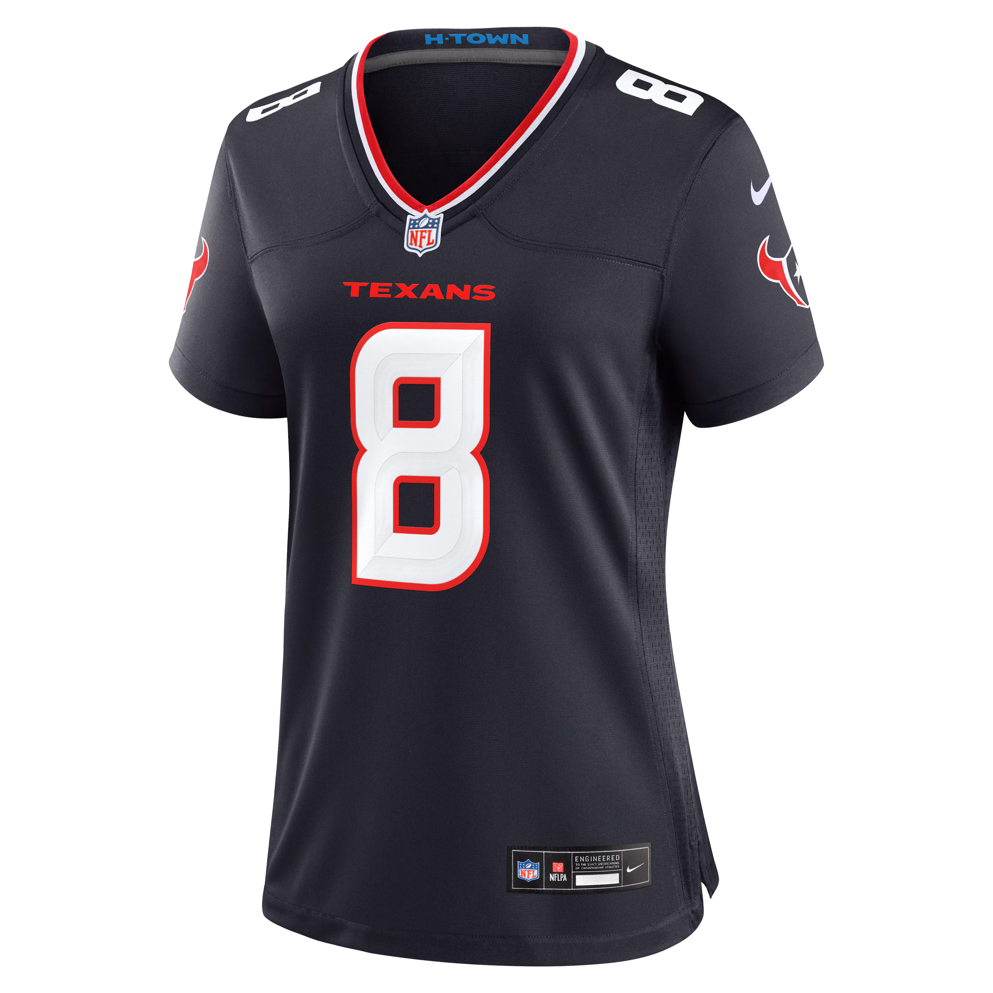 Cade Stover Houston Texans Nike Women's Team Game Jersey -  Navy