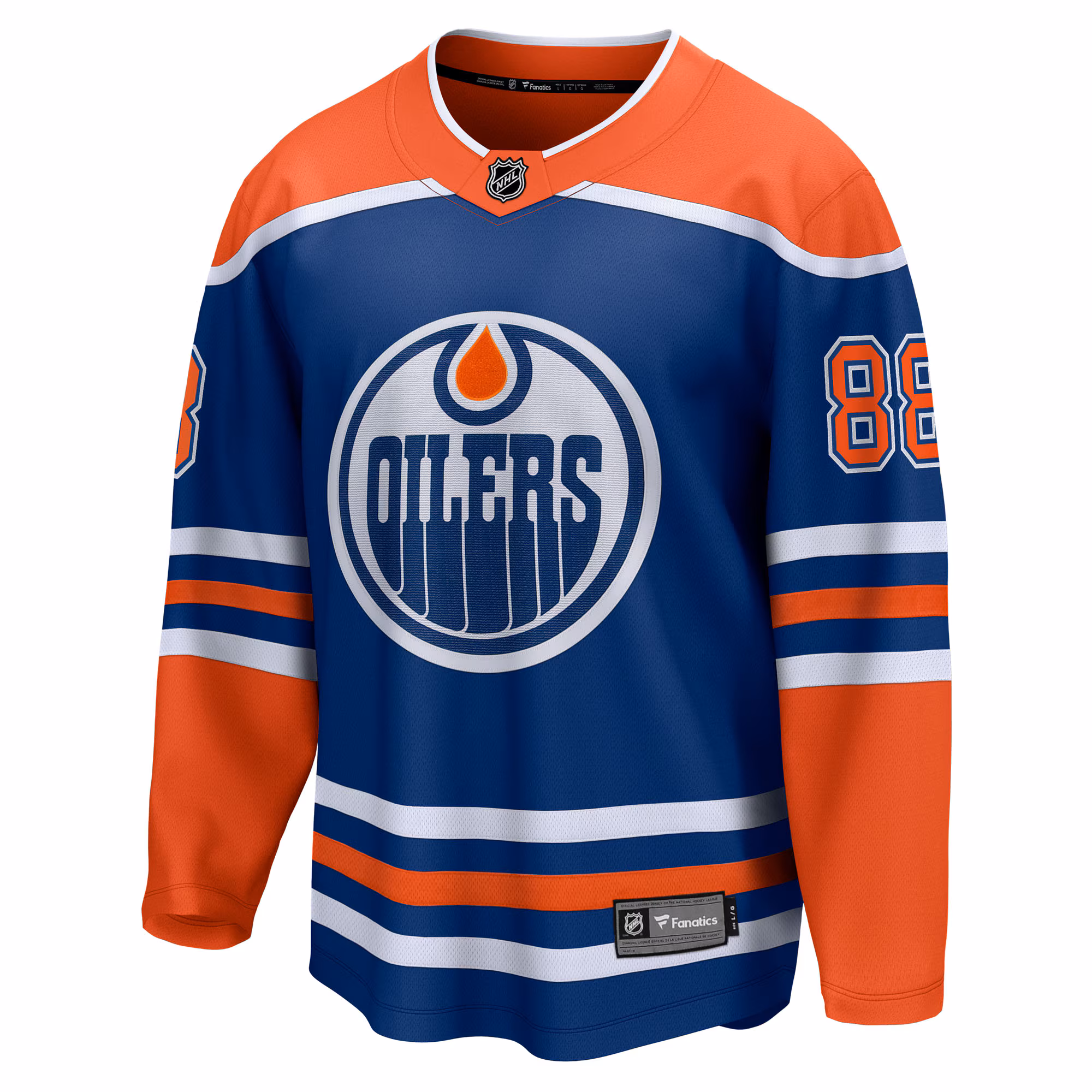 Andrew Mangiapane Edmonton Oilers Fanatics Home Breakaway Jersey - Royal