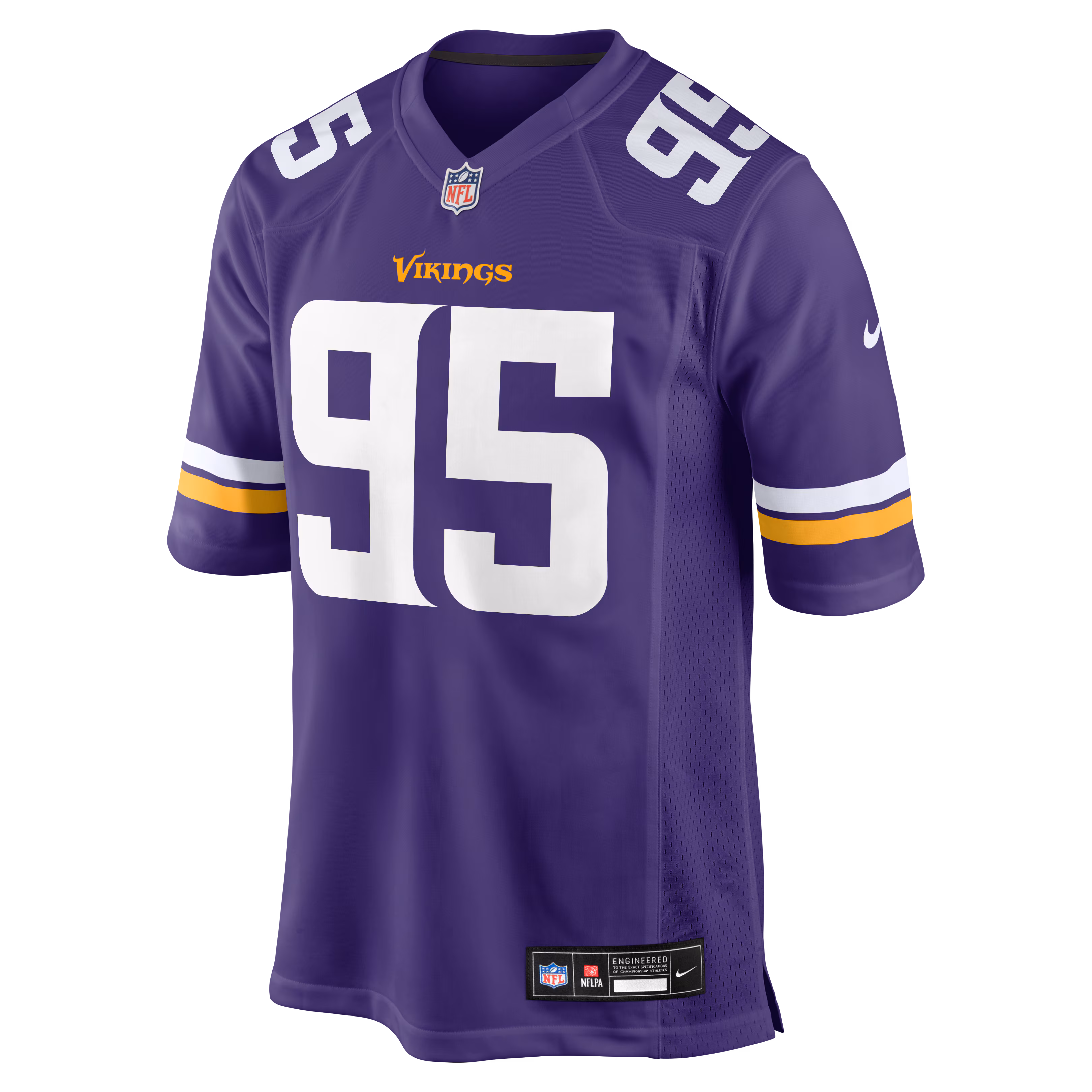 Caleb Banks Minnesota Vikings Nike 2026 NFL Draft First Round Pick No. 18 Team Game Jersey - Purple