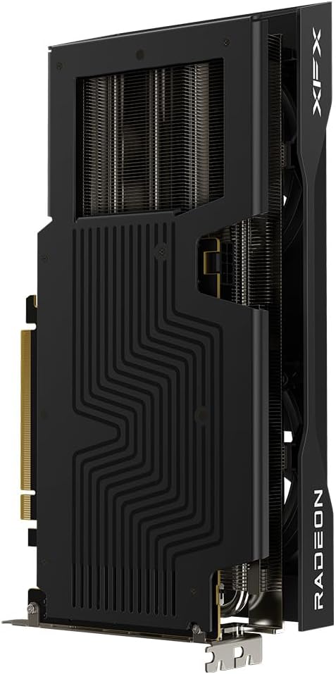 XFX Swift AMD Radeon RX 9060 XT OC Gaming Edition with 16GB GDDR6 HDMI 2xDP, RDNA 4 RX-96TSW16BQ, Graphics Card, Compatible with Desktop PCs