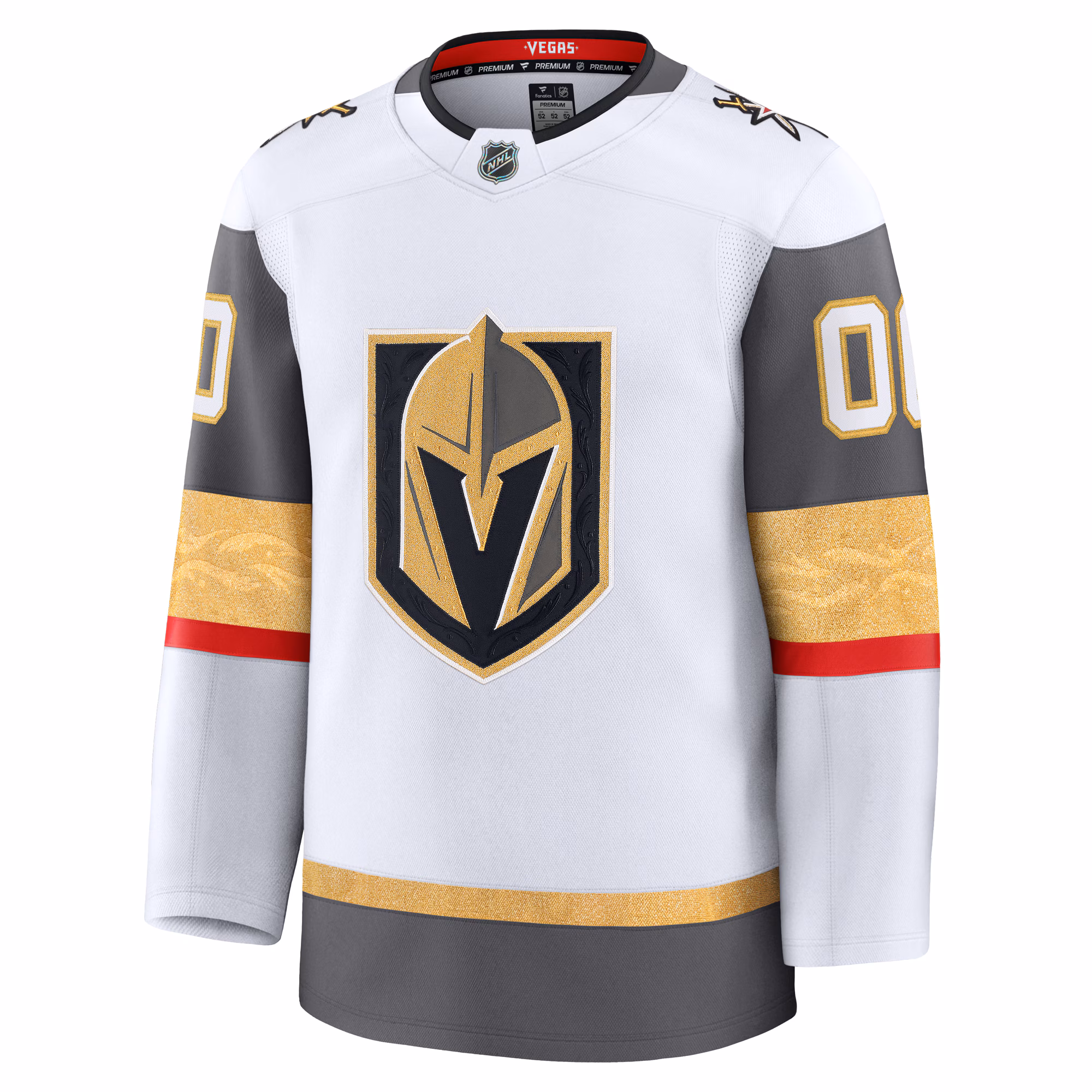 Vegas Golden Knights Fanatics Away Premium Custom Jersey - White