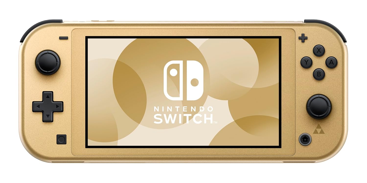 Nintendo Switch Lite: Hyrule Edition - 32 GB (With Bonus 12 Month Switch Online + Expansion Pack)