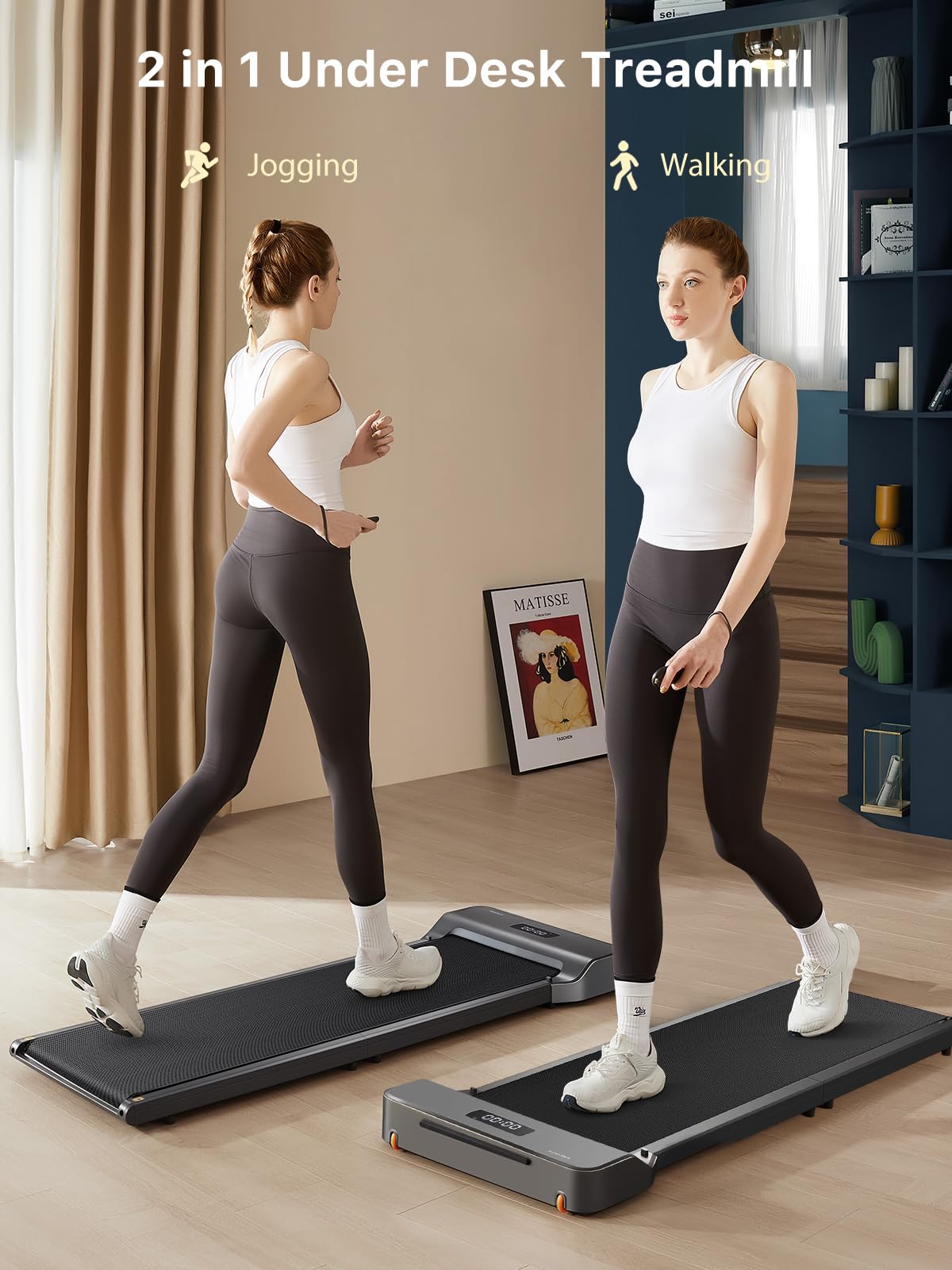 WALKINGPAD Foldable Walking Pad Under Desk Treadmill Compact