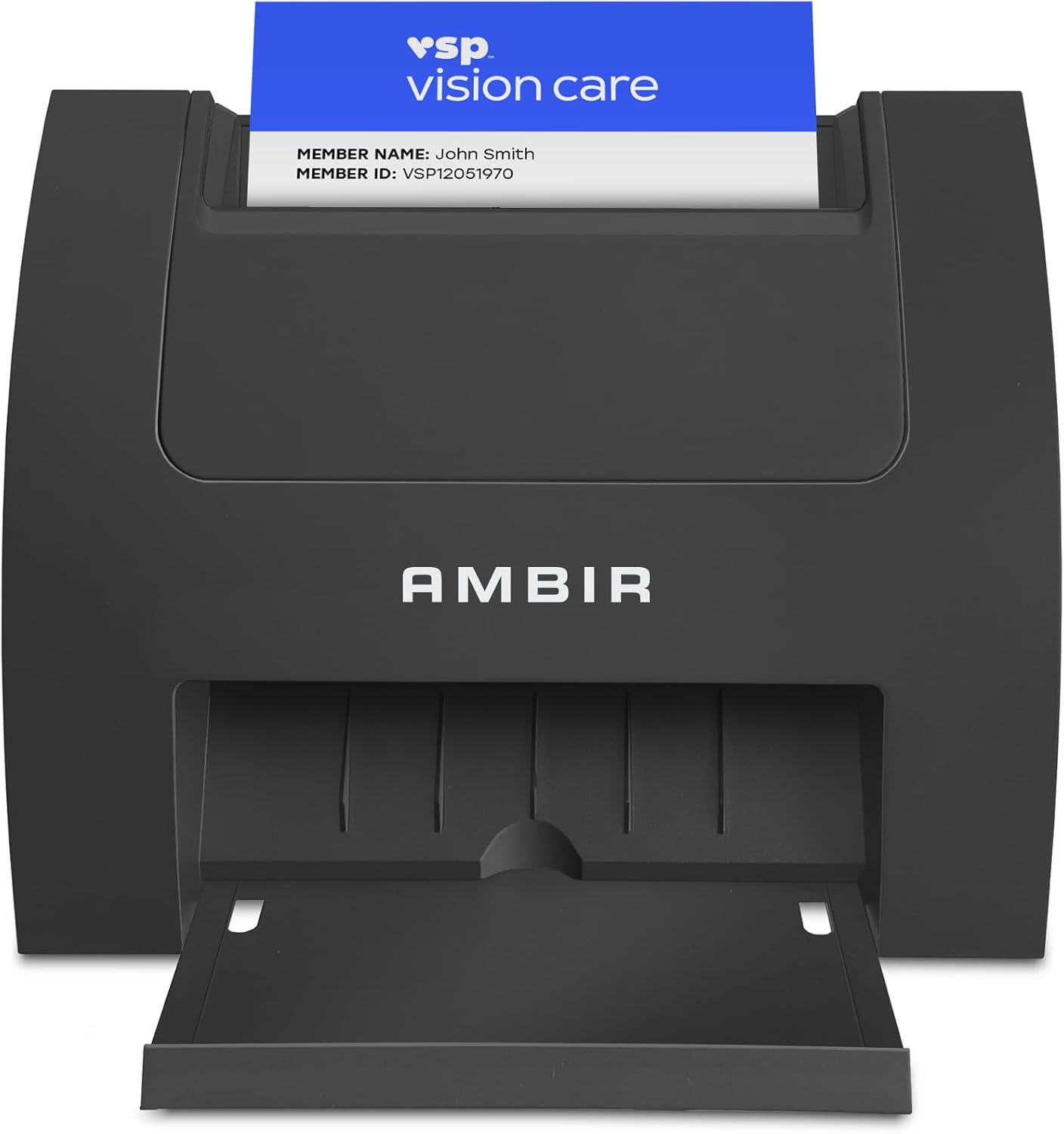 Ambir Card Scanner PS670ST-AS High Speed Single Sided Vertical USB Powered Card Scanner for Windows PC and MAC