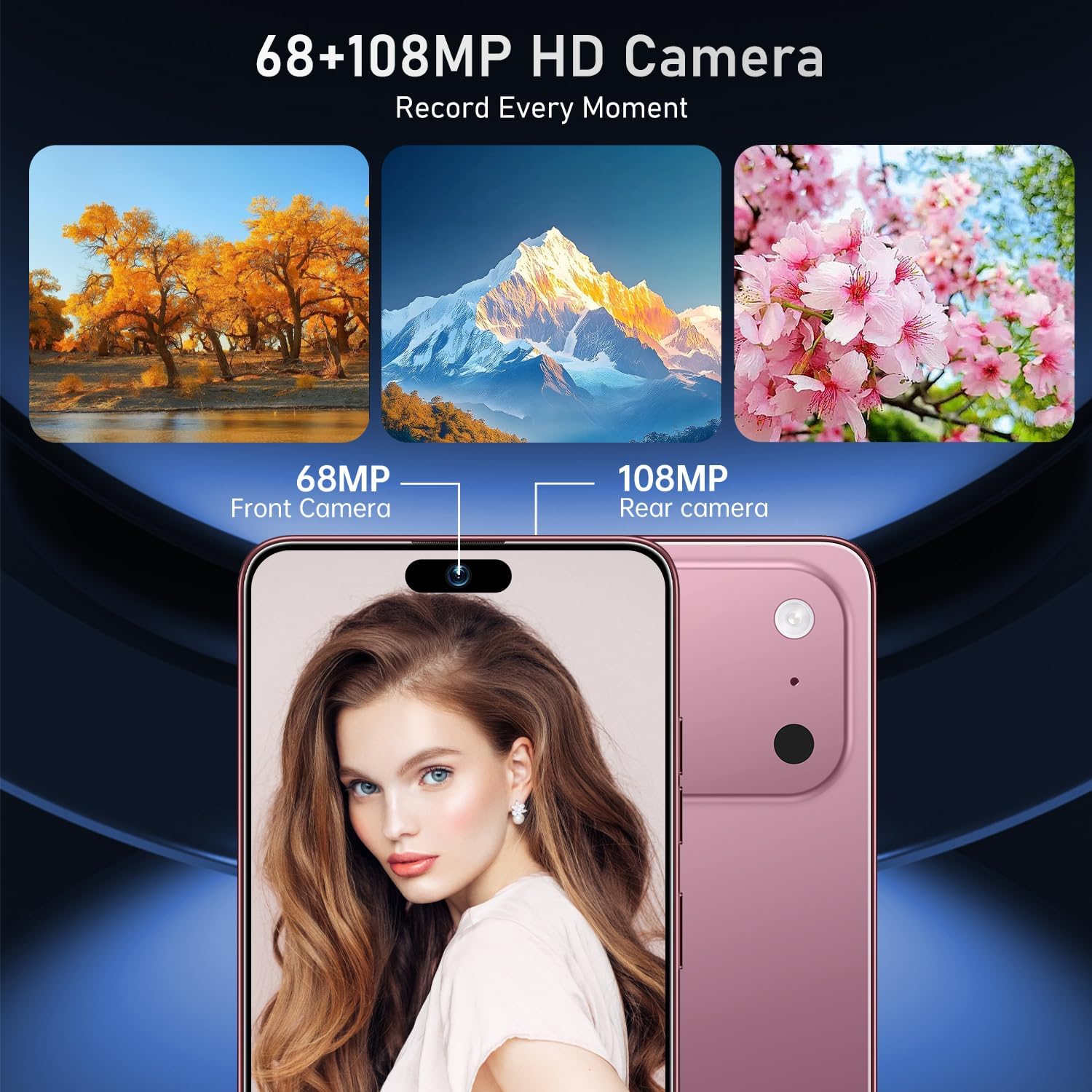 17 PMAX 12GB+512GB Smartphone Unlocked Cell Phone,6.99
