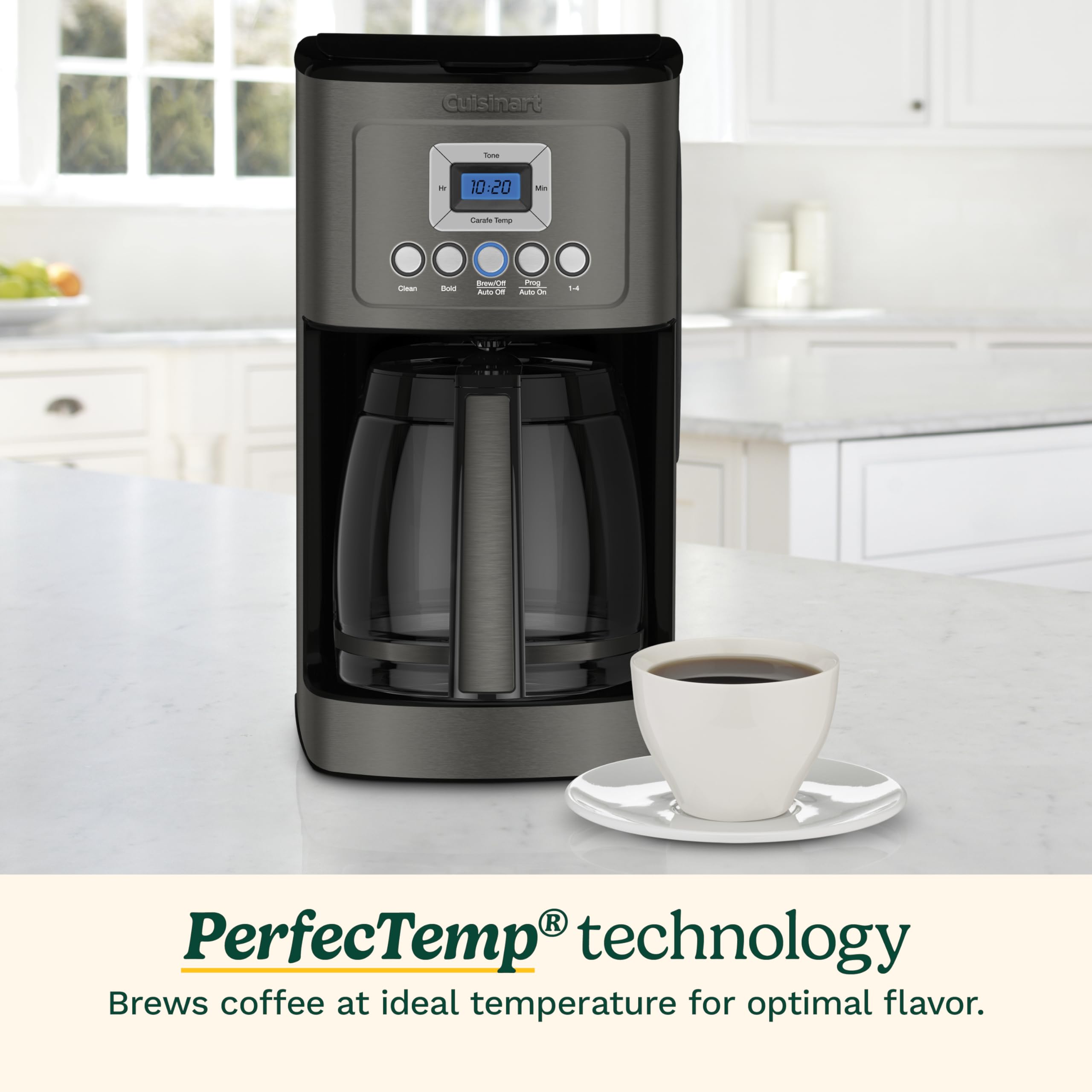 CUISINART 14-Cup Programmable Coffee Maker with Brew Strength