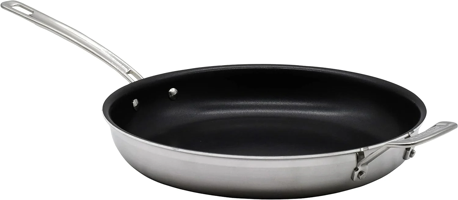 MultiClad Pro Stainless-Steel Cookware 13-Piece Cookware Set, Silver