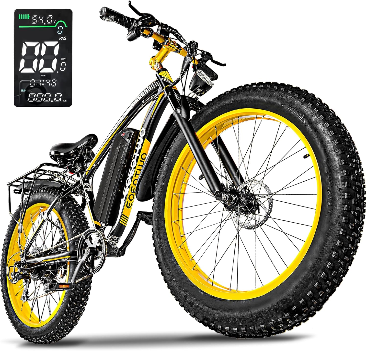 Electric Bike for Adults,1500W Peak Motor E Bikes, 26