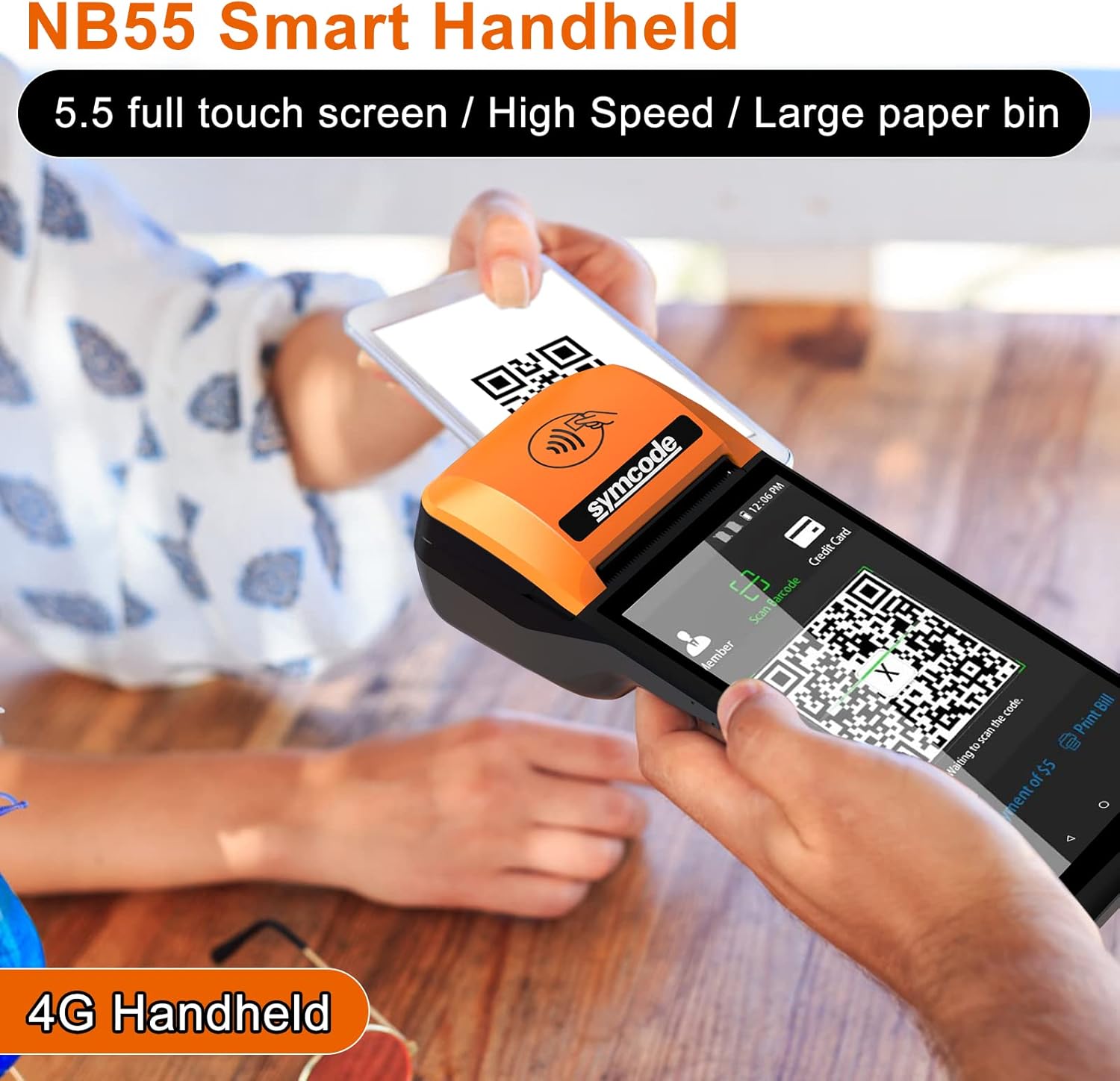 symcode New POS PDA Thermal Receipt Printer 5.99