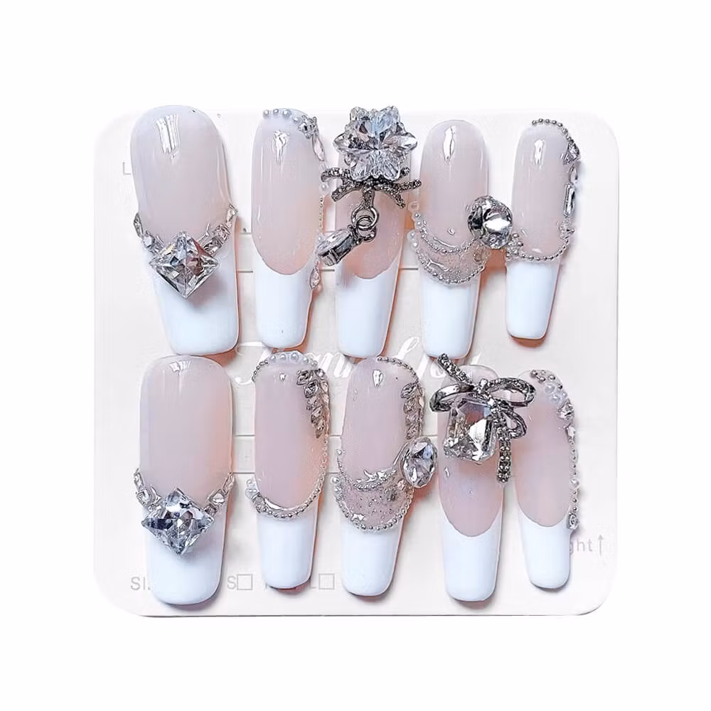 Luxe French Press On NailsLuxe French Press On Nails - SAYEGIRLS
