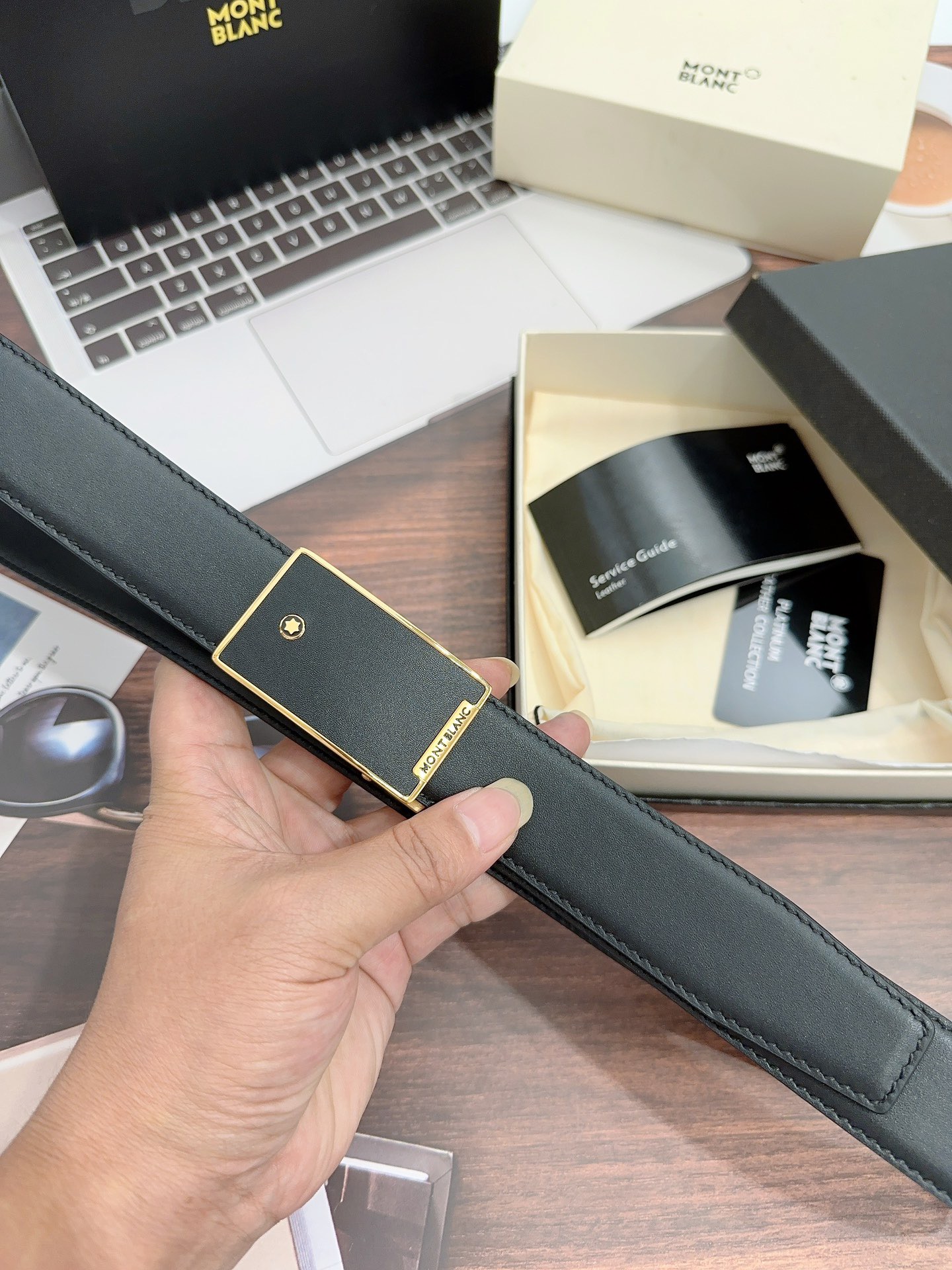 Montblanc belt-62