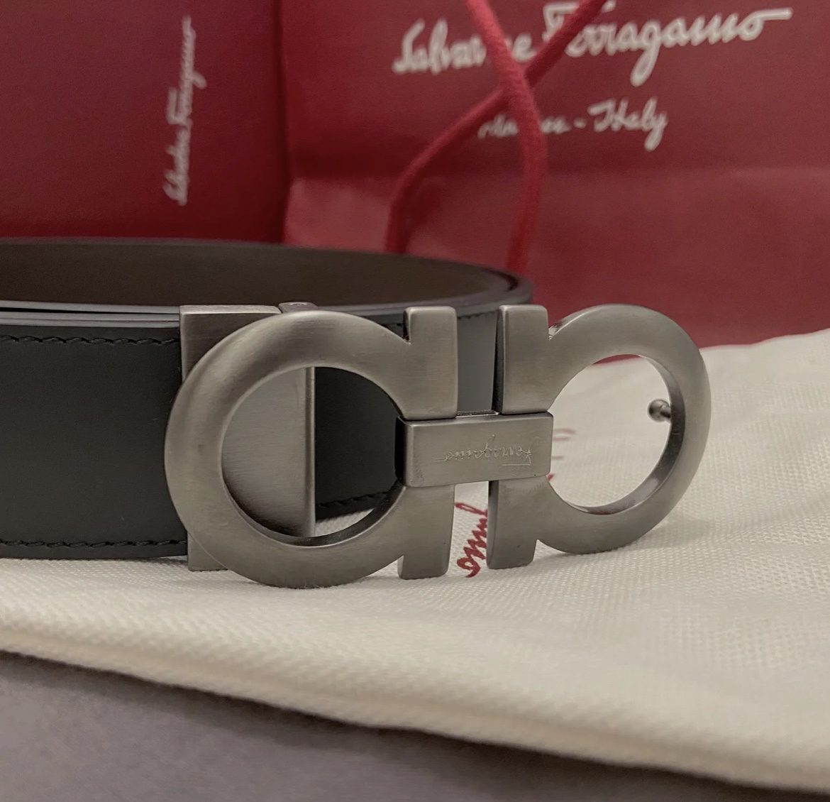 Ferragamo belt-1