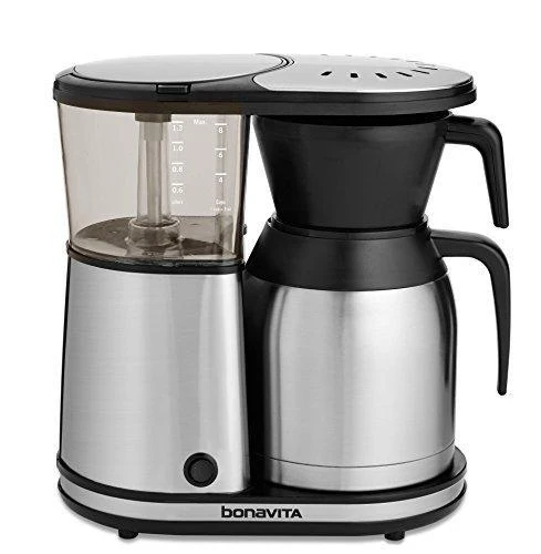 Bonavita BV1900TS 8 Cup One Touch Coffee Maker Featuring Thermal Carafe, Stainless Steel