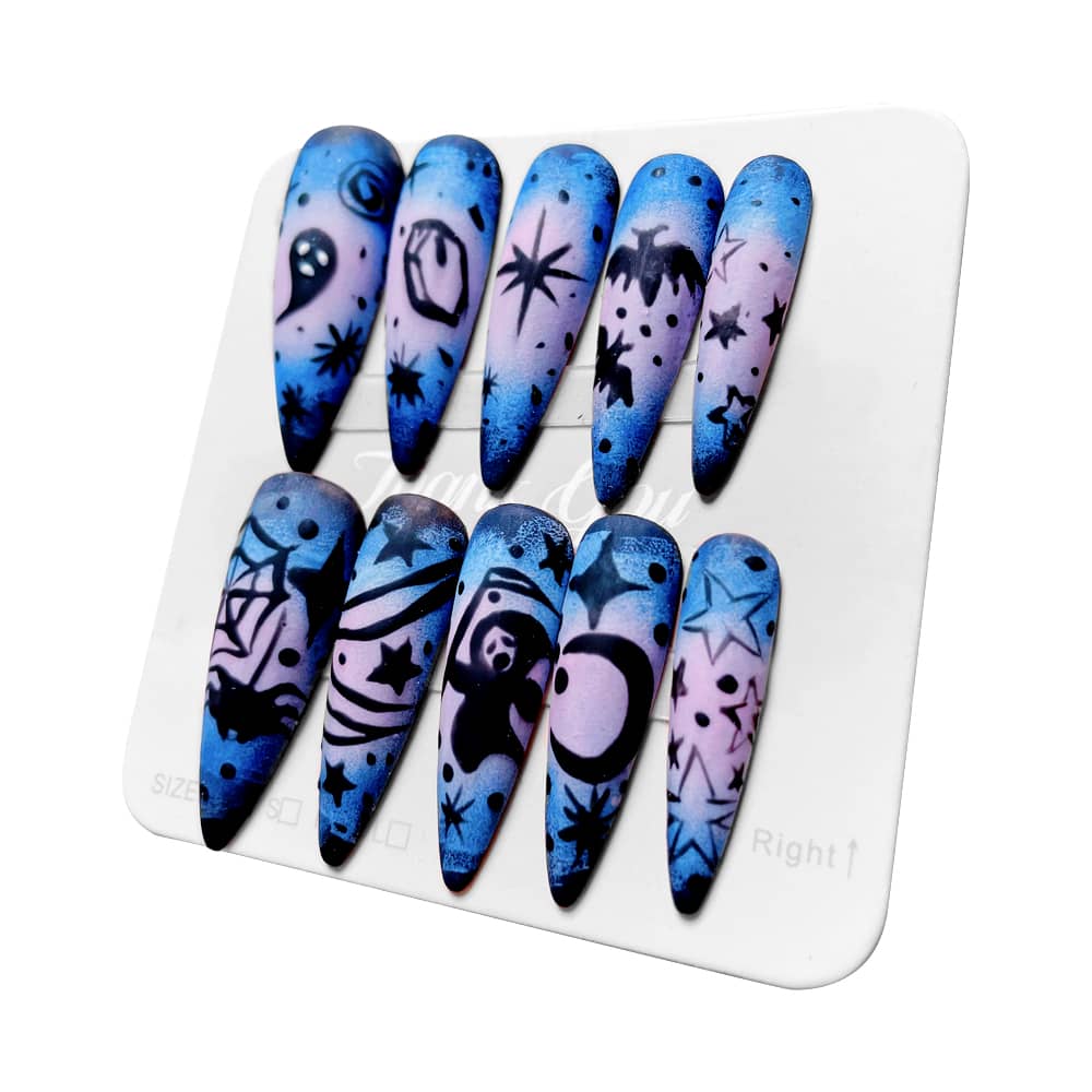 Shadow Specter Press On NailsShadow Specter Press On Nails - SAYEGIRLS