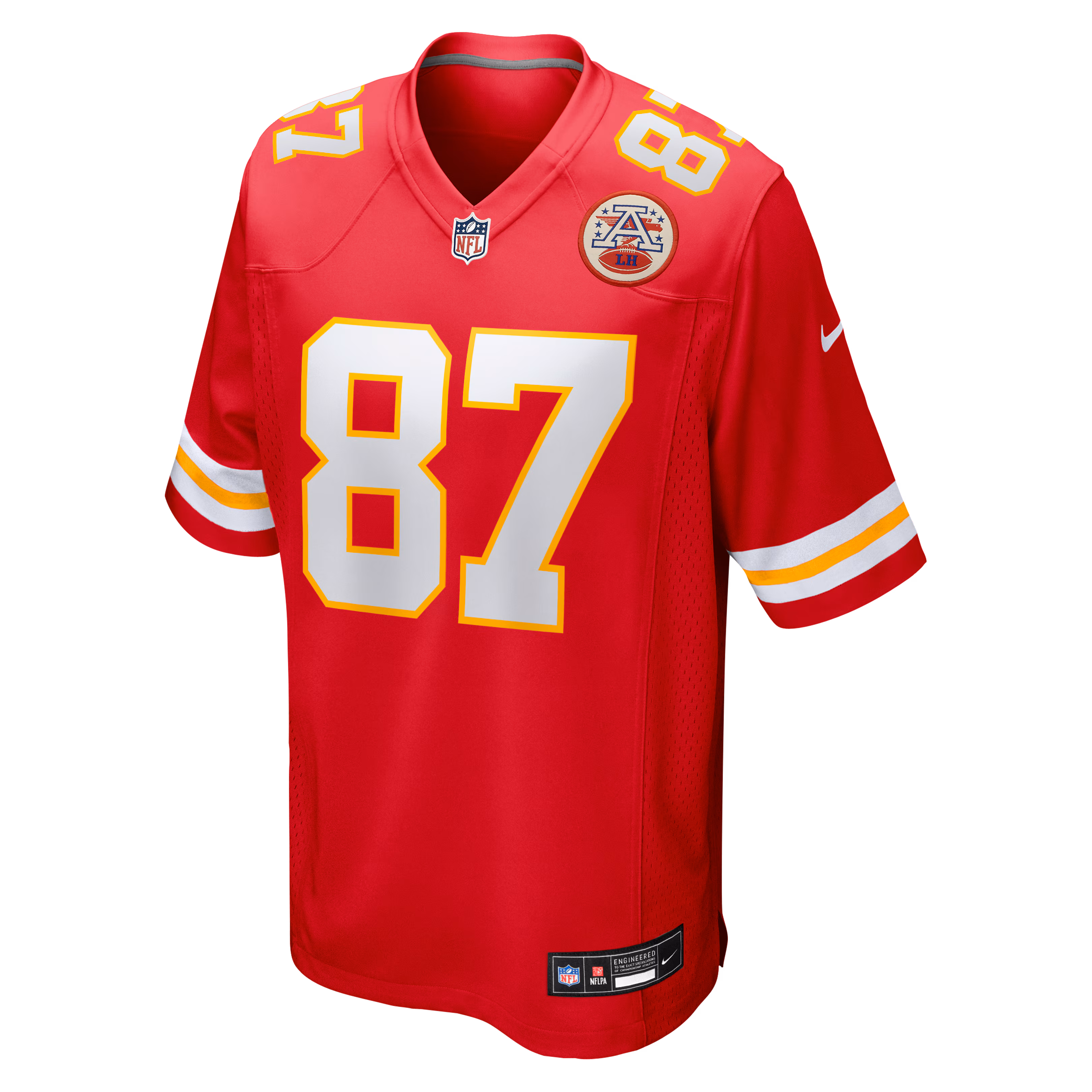Travis Kelce Kansas City Chiefs Nike Game Jersey - Red