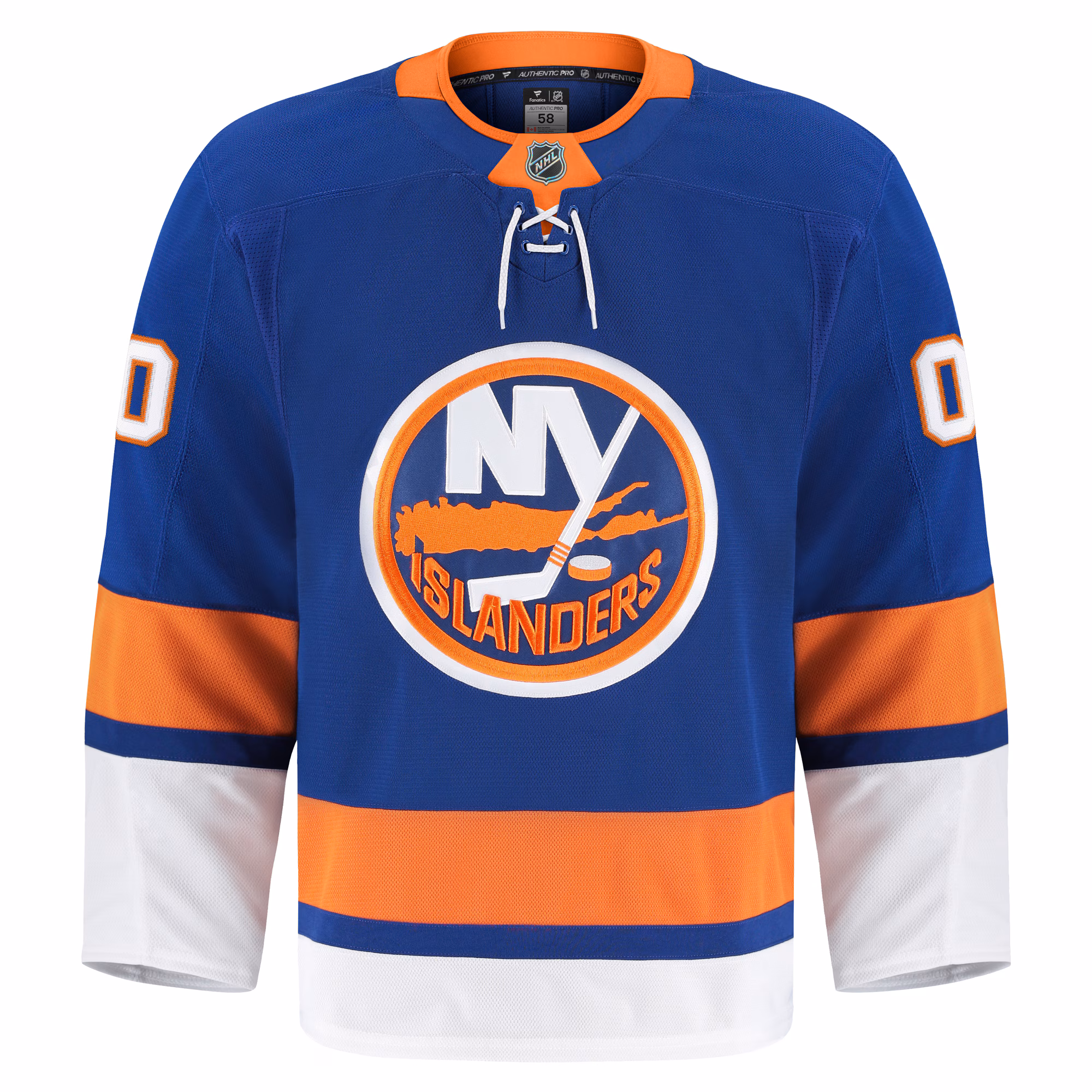 New York Islanders Fanatics Home Authentic Pro Custom Jersey - Royal