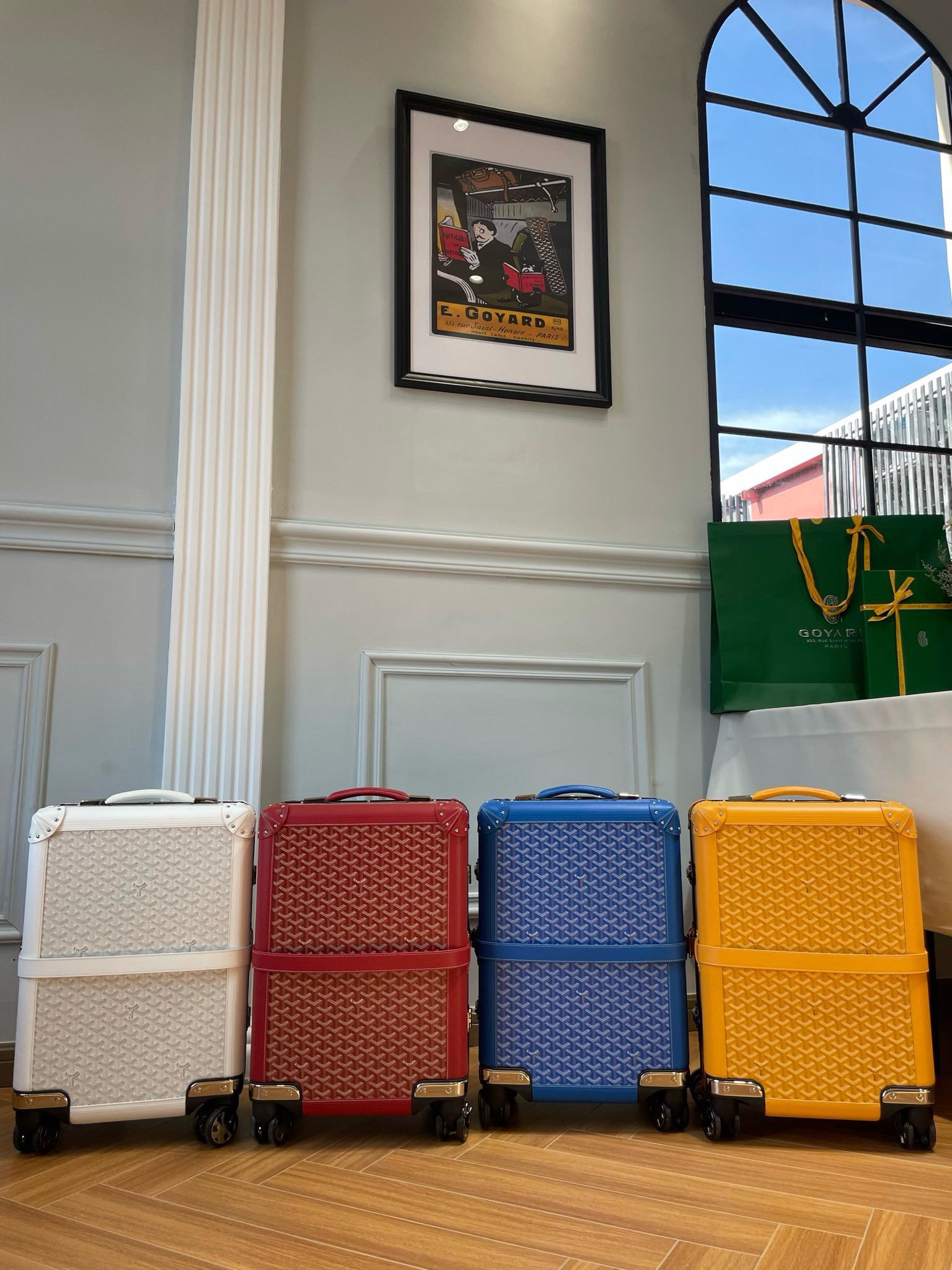 Goyard luggage-39