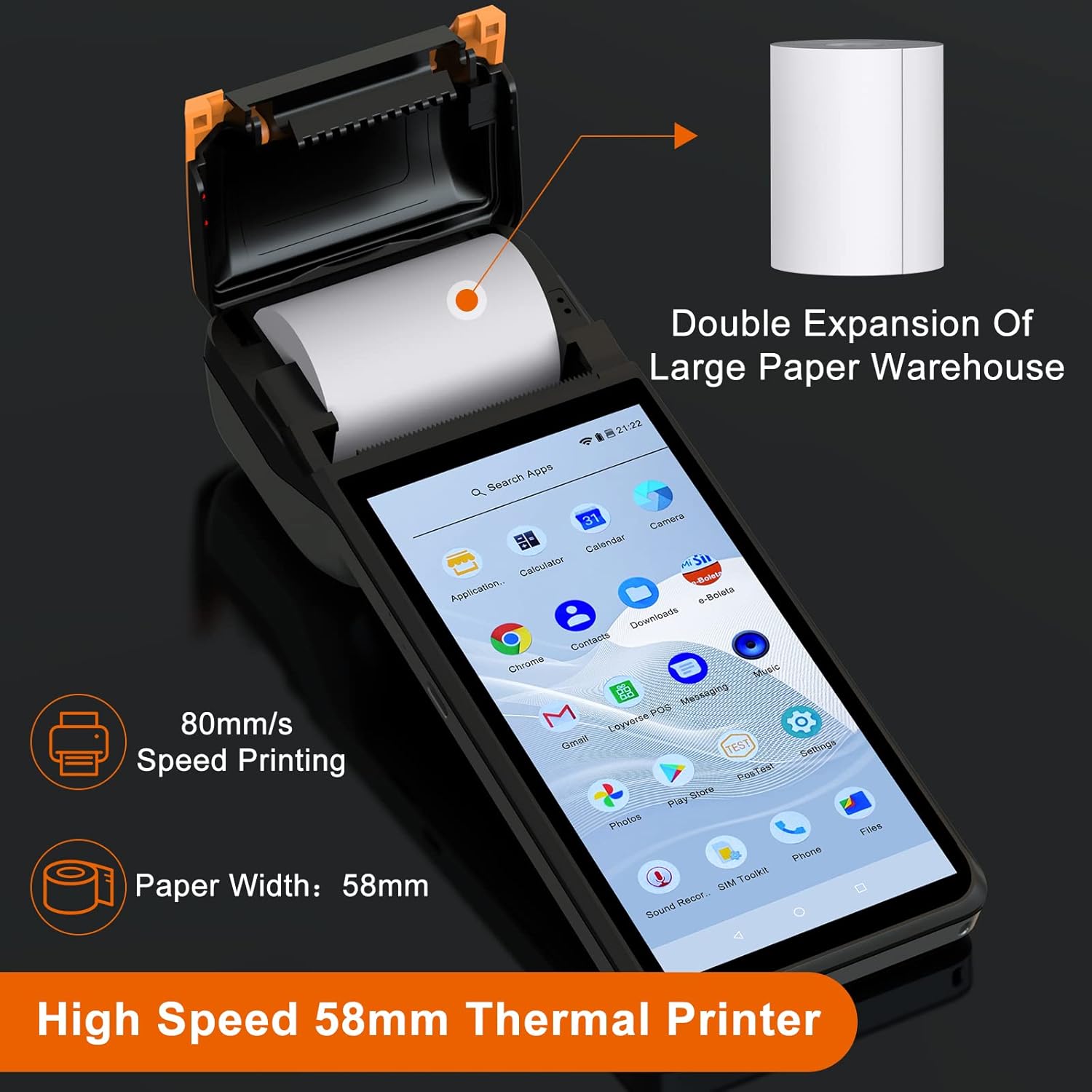 symcode New POS PDA Thermal Receipt Printer 5.99