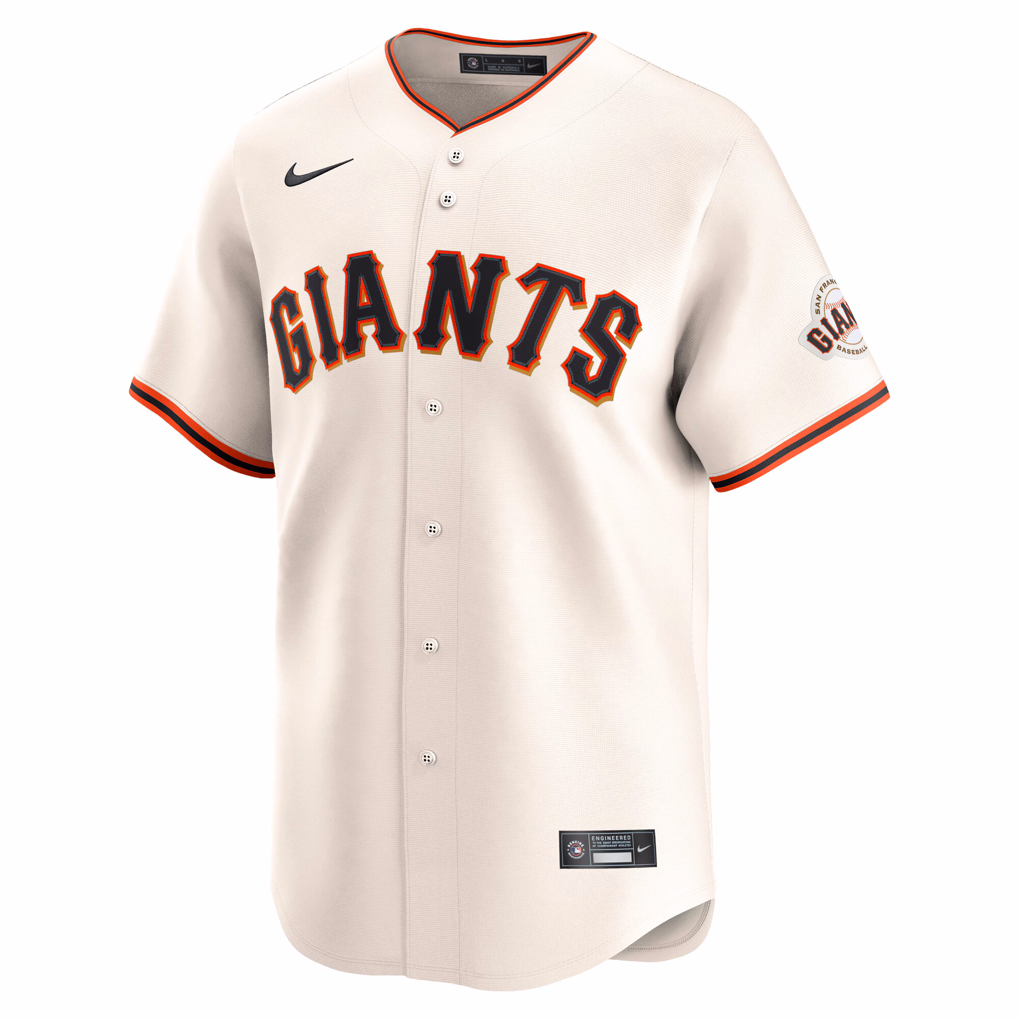 Willy Adames San Francisco Giants Nike Home Limited Player Jersey - Cream