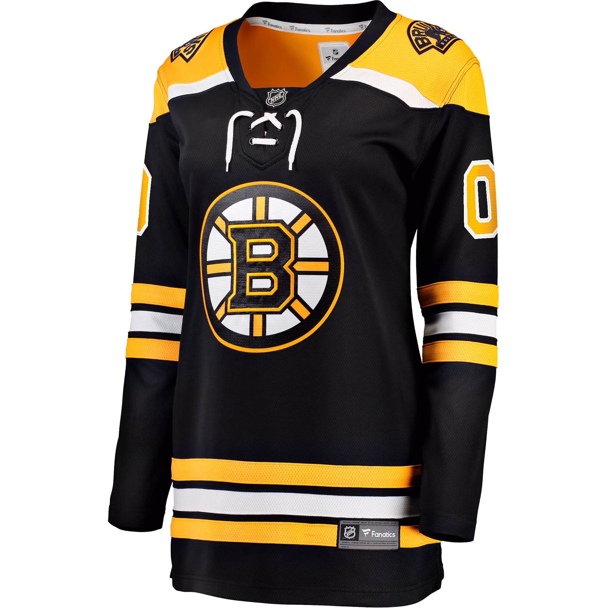 Boston Bruins Fanatics Women's Home Breakaway Custom Jersey - Black