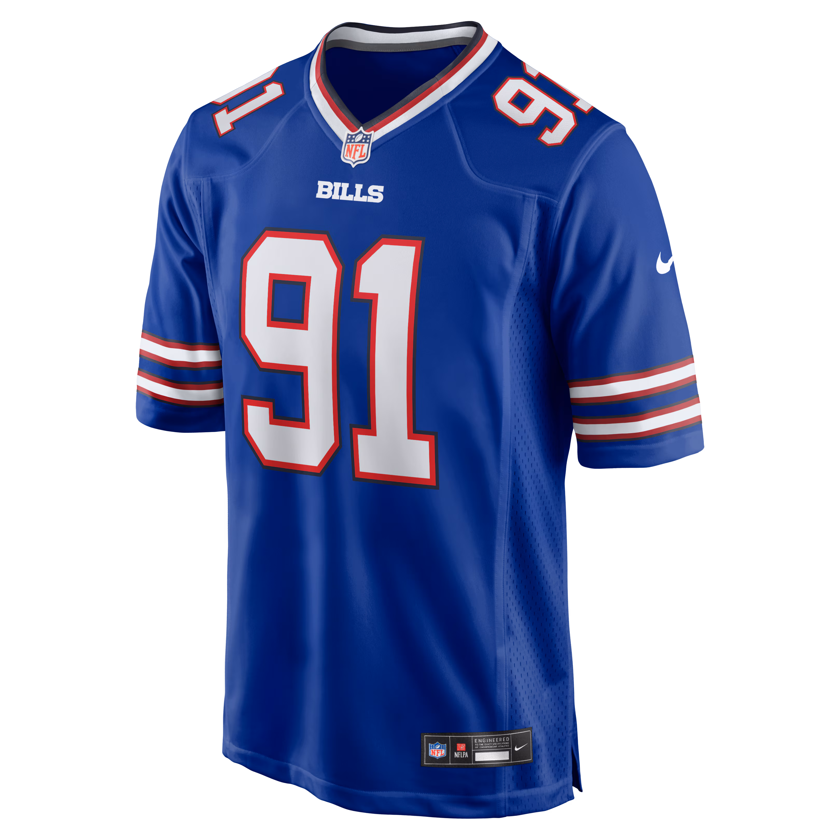 Ed Oliver Buffalo Bills Nike Team Game Player Jersey - Royal