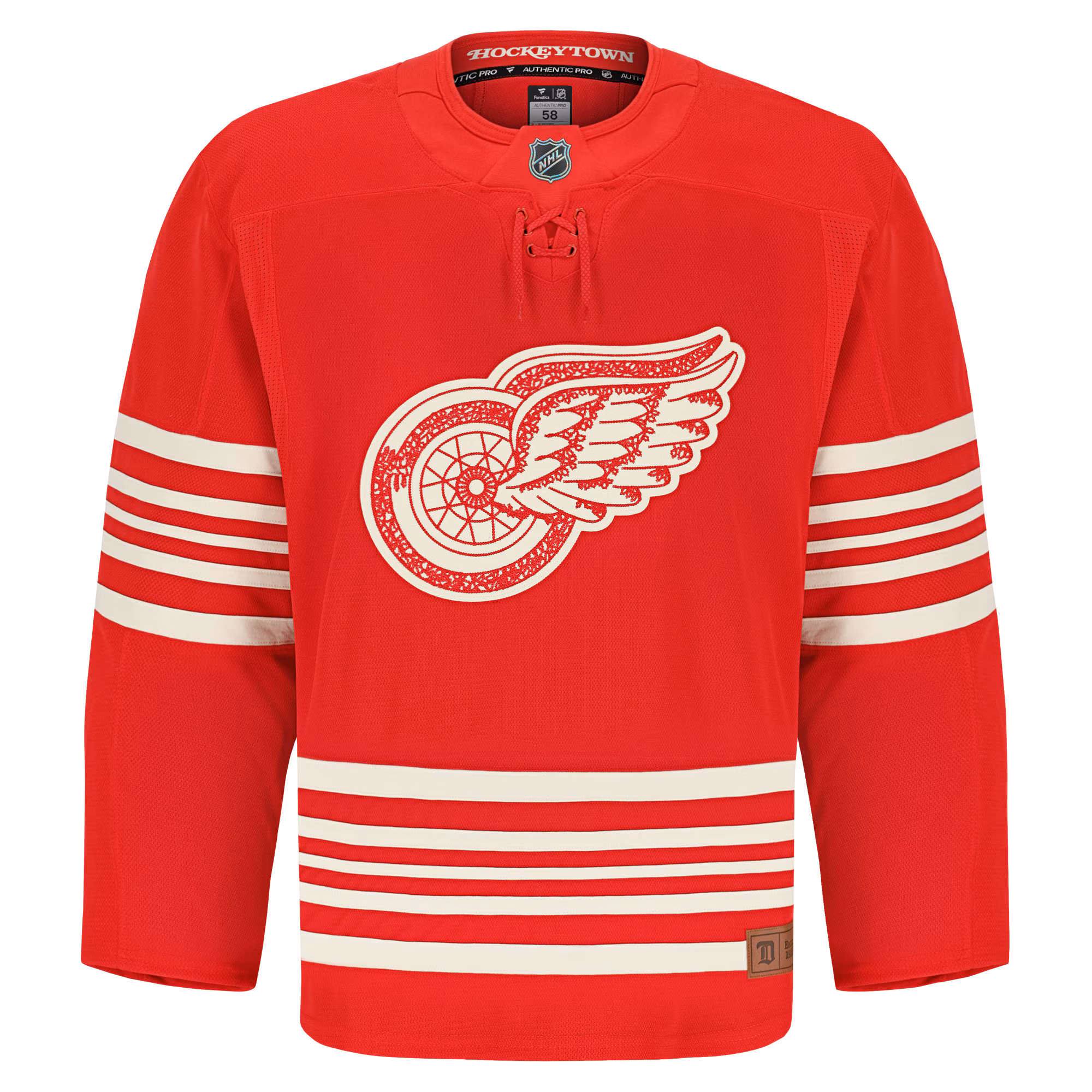 Detroit Red Wings Fanatics Centennial Authentic Pro Jersey - Red