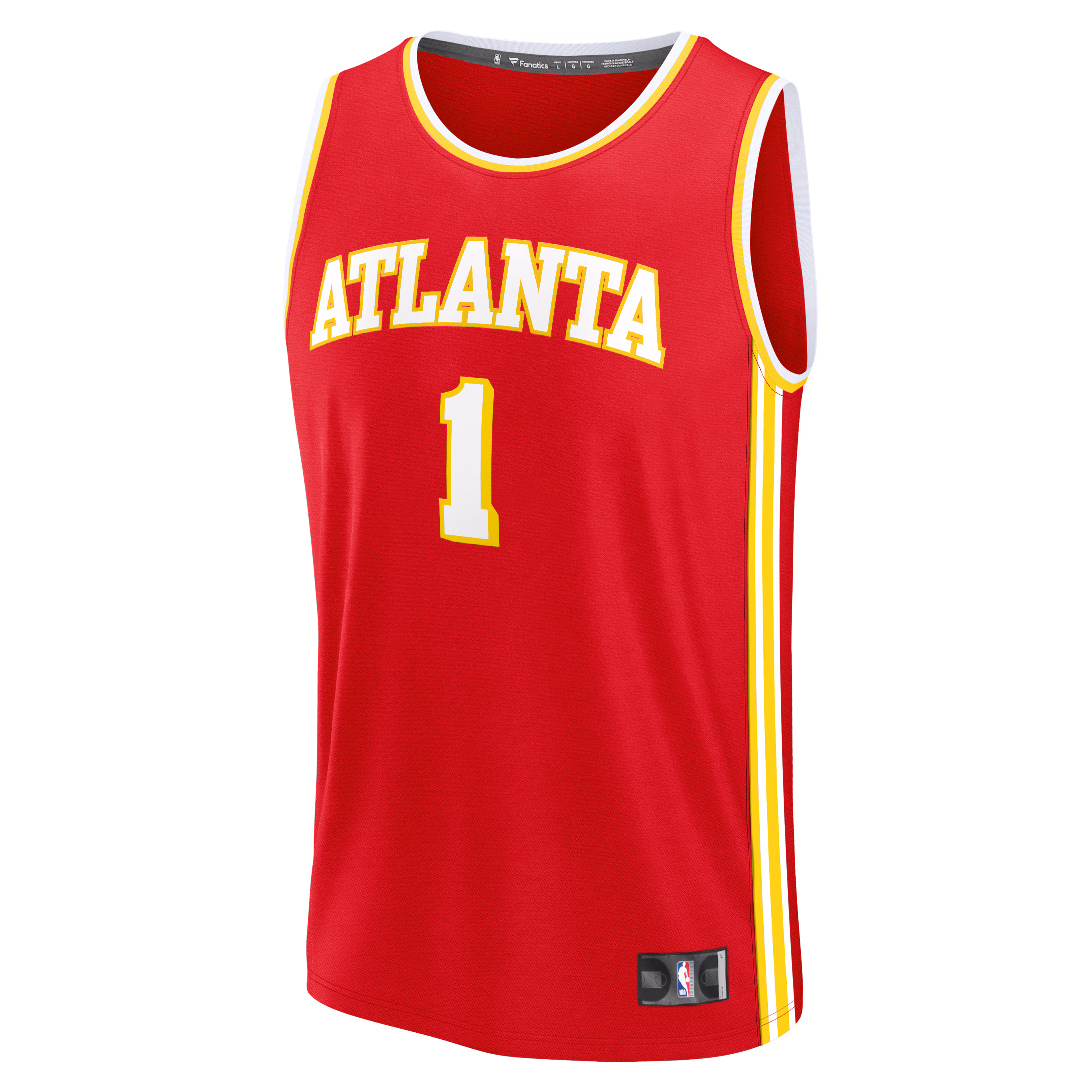 Jalen Johnson Atlanta Hawks Fanatics Youth Fast Break Jersey - Icon Edition - Red
