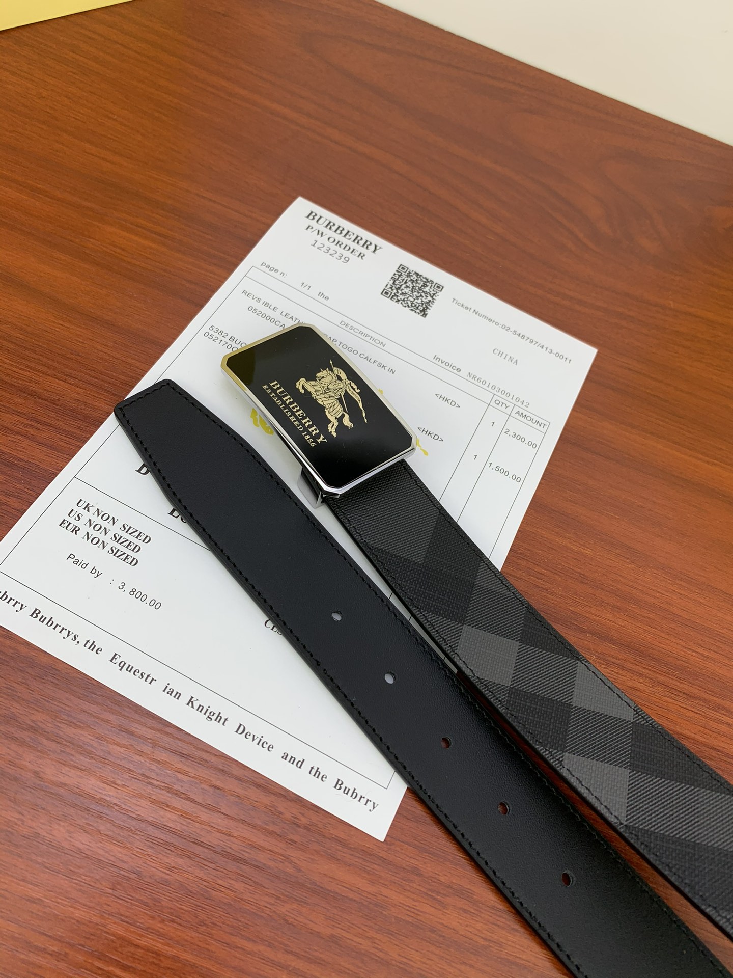 Burberry belt-88