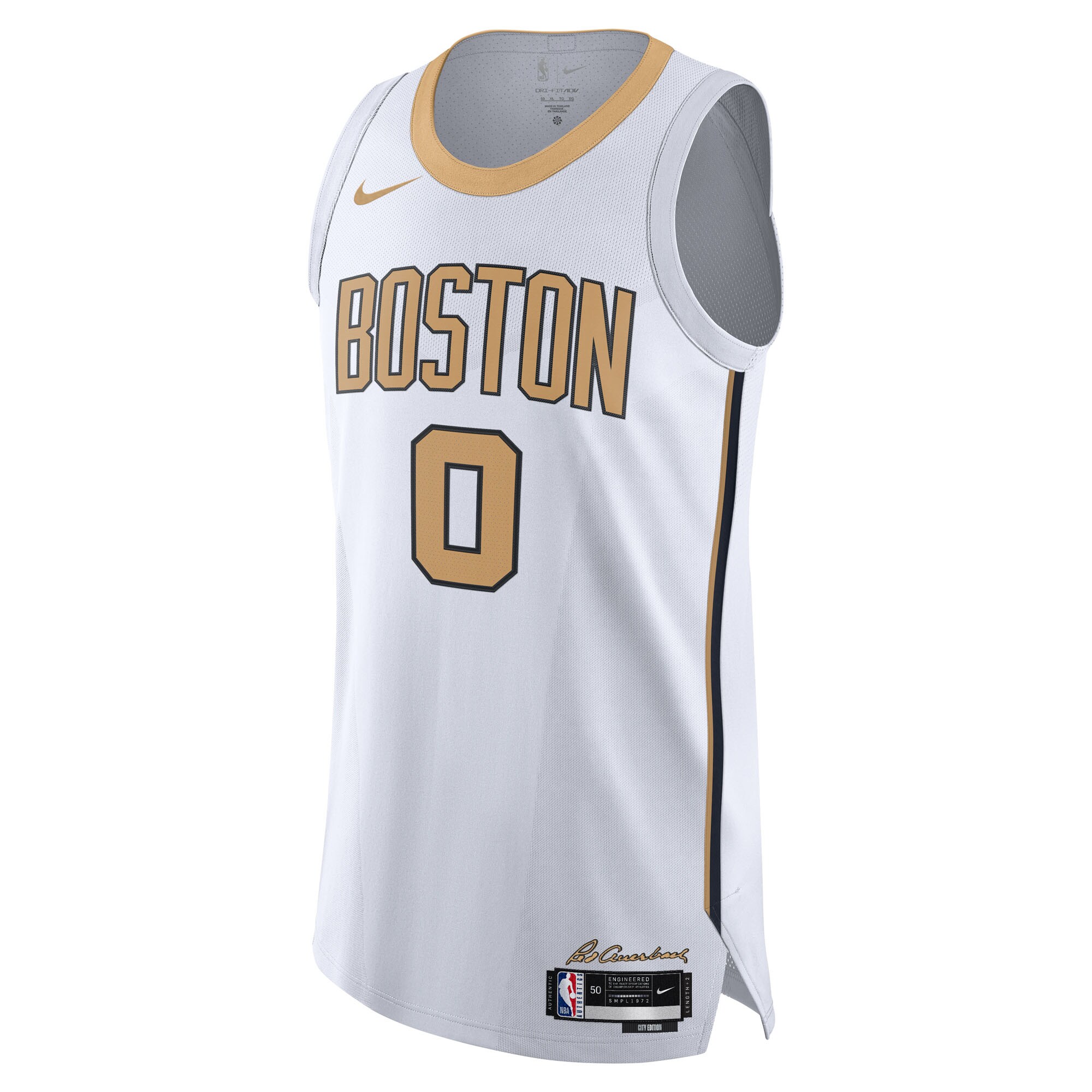 Jayson Tatum Boston Celtics Nike Unisex 2025/26 Authentic Jersey - City Edition - White